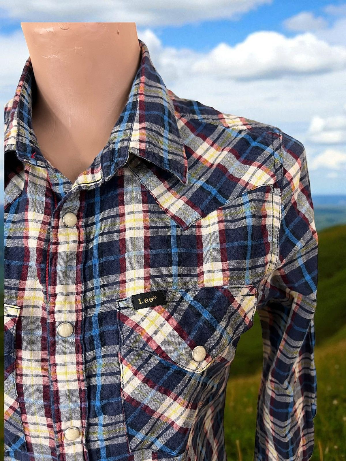 Lee Lee Kansas shirt size S checked long sleeve Size S / US 4 / IT 40 - 2 Thumbnail