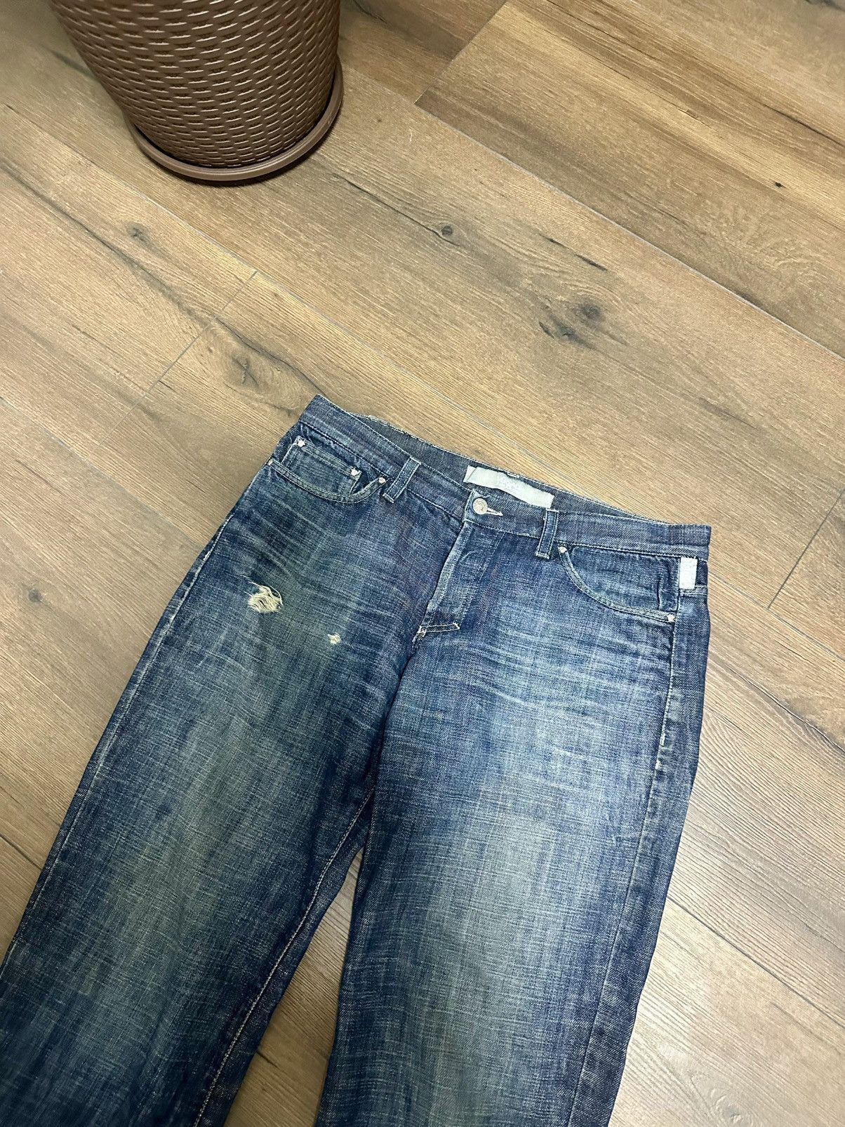 Versace × Vintage Vintage Versace Oversize Y2K Fit Jeans Size US 36 / EU 52 - 6 Thumbnail