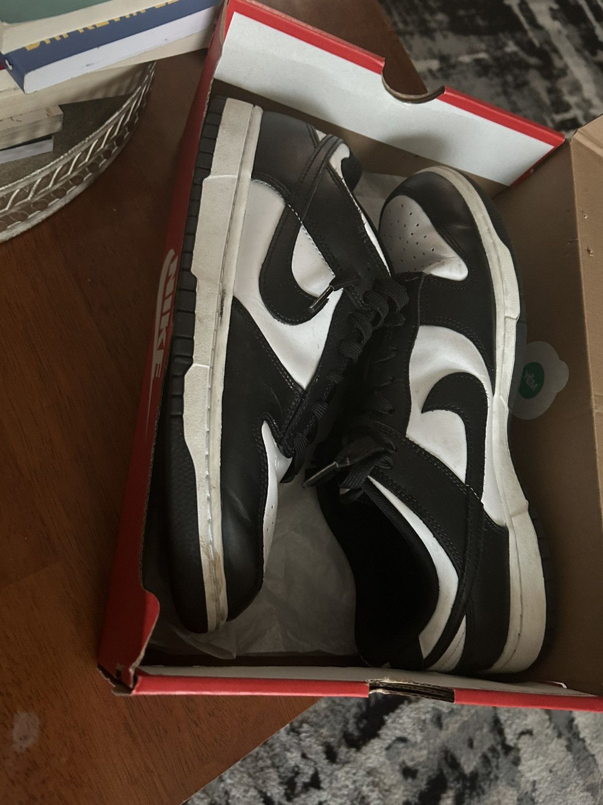 Nike Nike panda black and white lows Size US 11 / EU 44 - 5 Thumbnail