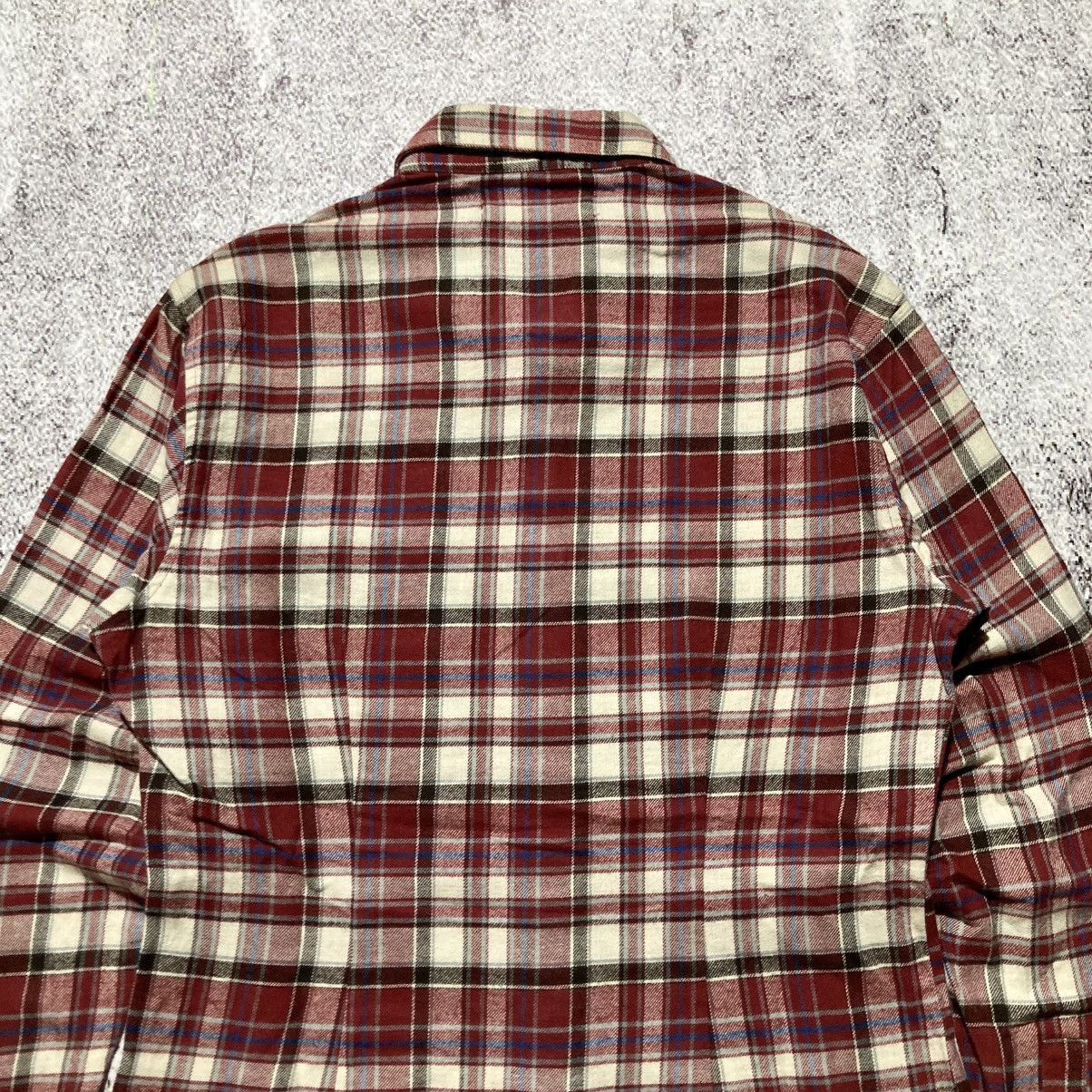 GOSTAR DE FUGA 🇯🇵 2000s Gostar De Fuga Flanel Plaid Shirt Button Up Punk Size US S / EU 44-46 / 1 - 9 Thumbnail