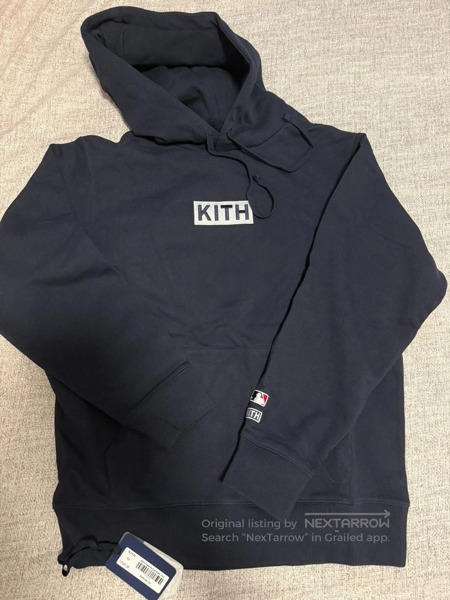 Kith Blue Yankees Logo Hoodie with Hood. Size US M / EU 48-50 / 2 - 2 Thumbnail