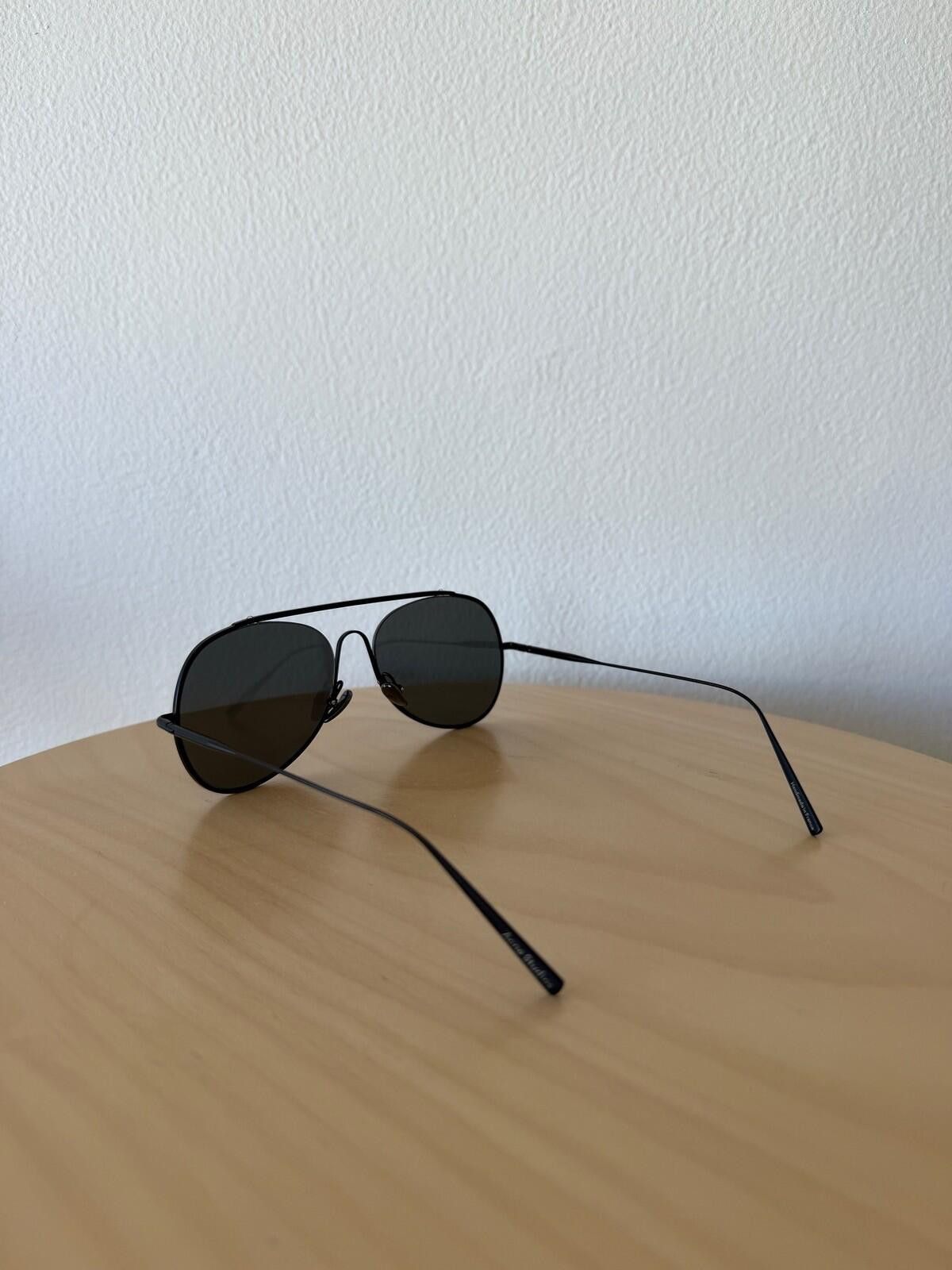 Acne Studios New acne studios spitfire sunglasses black metal aviator Size ONE SIZE - 5 Thumbnail