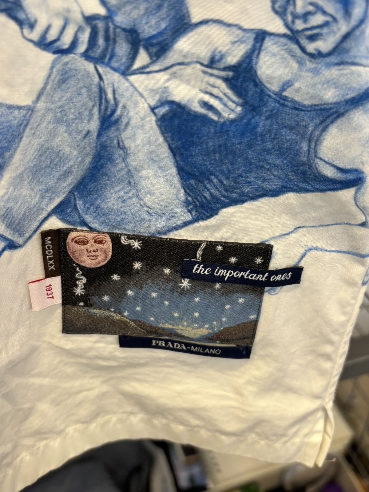 Prada Prada FW16 X Christophe Chemin important ones shirt Size US M / EU 48-50 / 2 - 4 Thumbnail