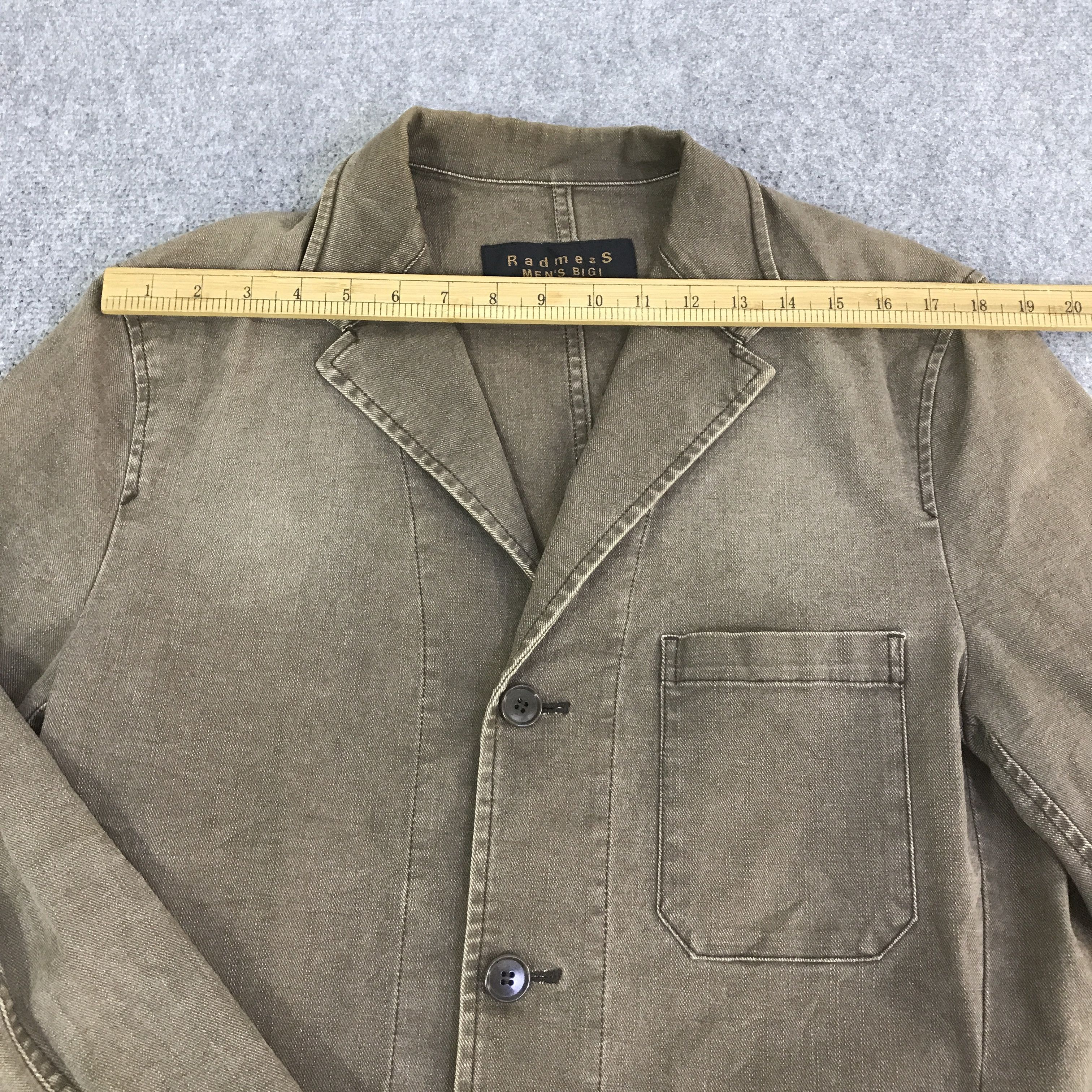 BIGI men's bigi Cotton blazer jacket K119B14 Size US L / EU 52-54 / 3 - 5 Thumbnail