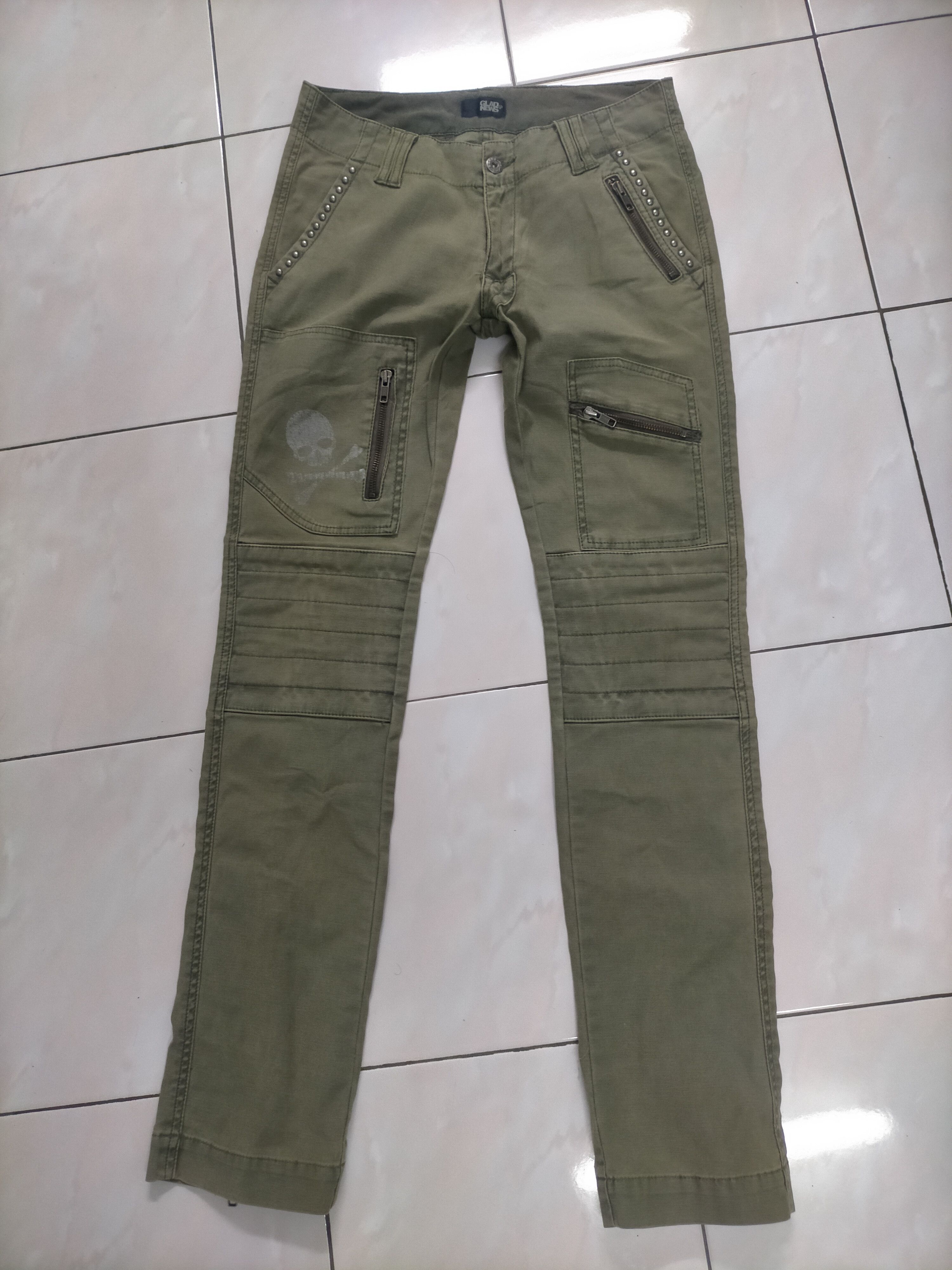 Japanese Brand × Vintage Glad News Punk Rare Pants Size US 30 / EU 46 - 3 Thumbnail
