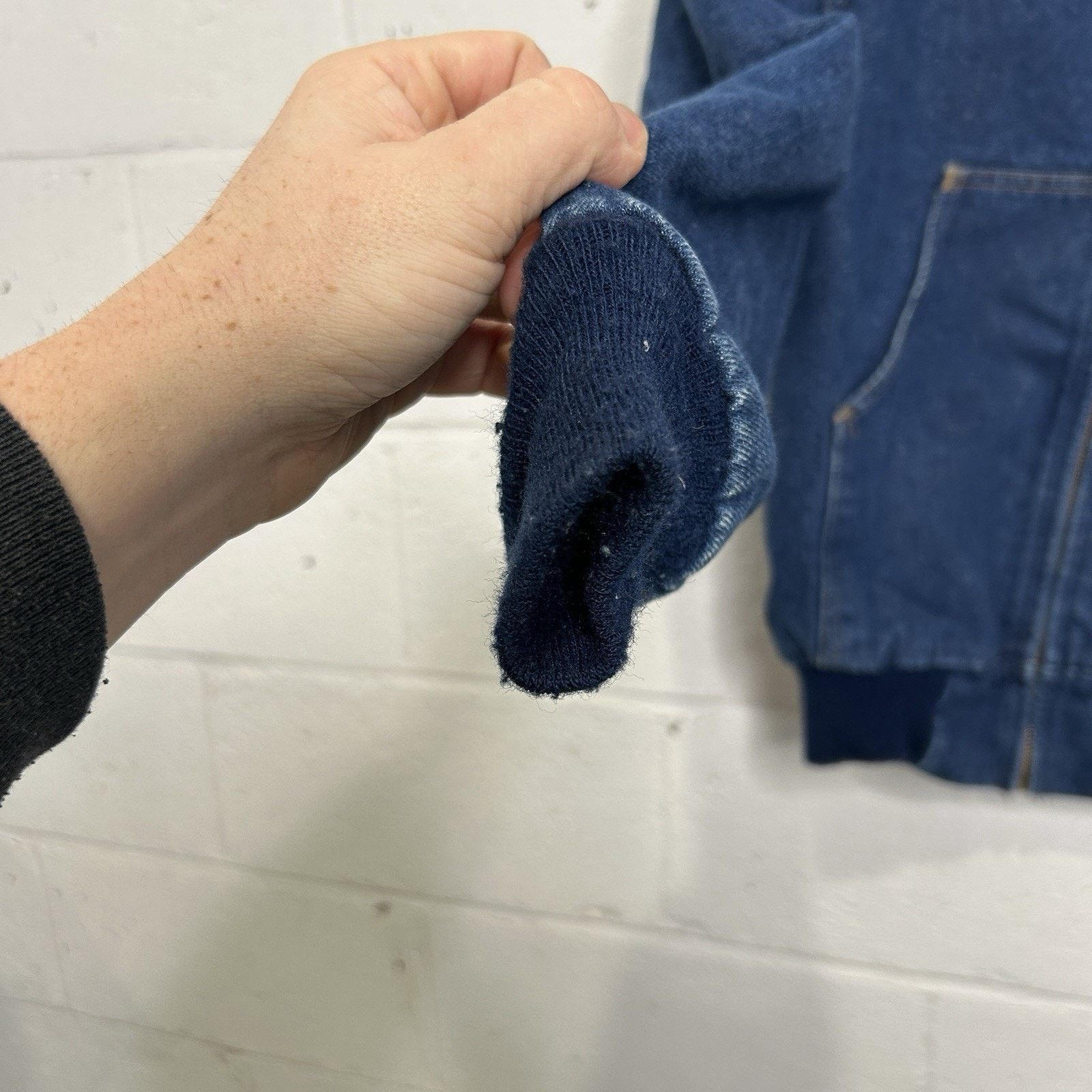 Carhartt VTG Carhartt Flannel-Lined Hooded Active Jacket “Blue Denim” Size US S / EU 44-46 / 1 - 13 Thumbnail