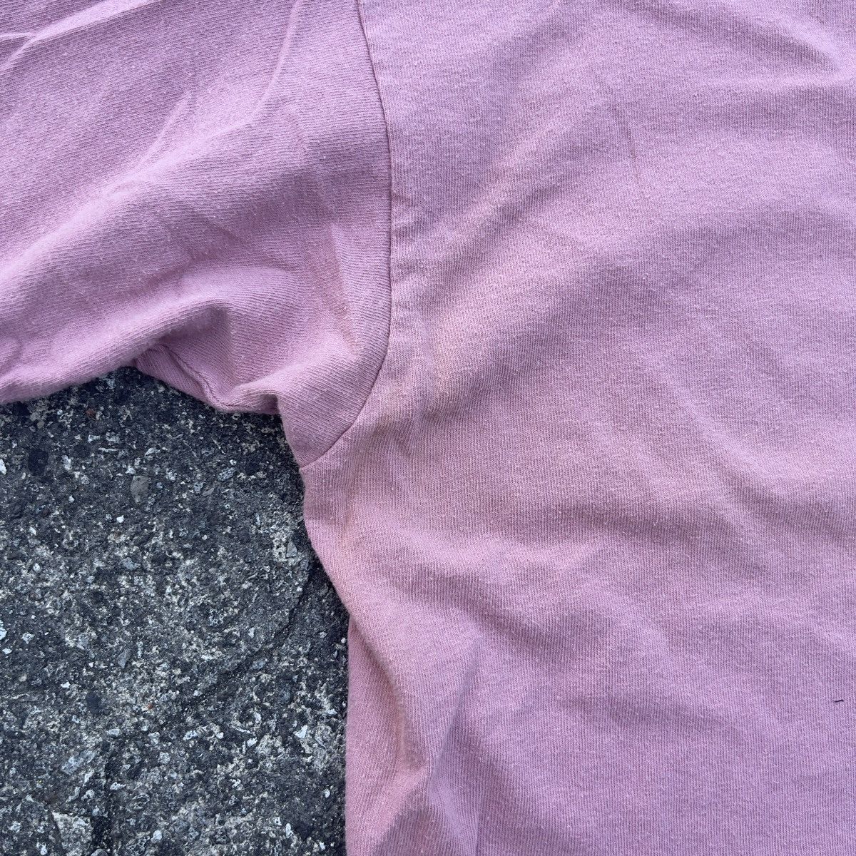 Anvil × Vintage Vintage 90s ANVIL Blank Salmon Shirt Size US XL / EU 56 / 4 - 3 Thumbnail