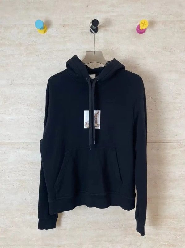 Burberry Burberry Black Cotton Men's Hoodie Size US M / EU 48-50 / 2 - 1 Thumbnail