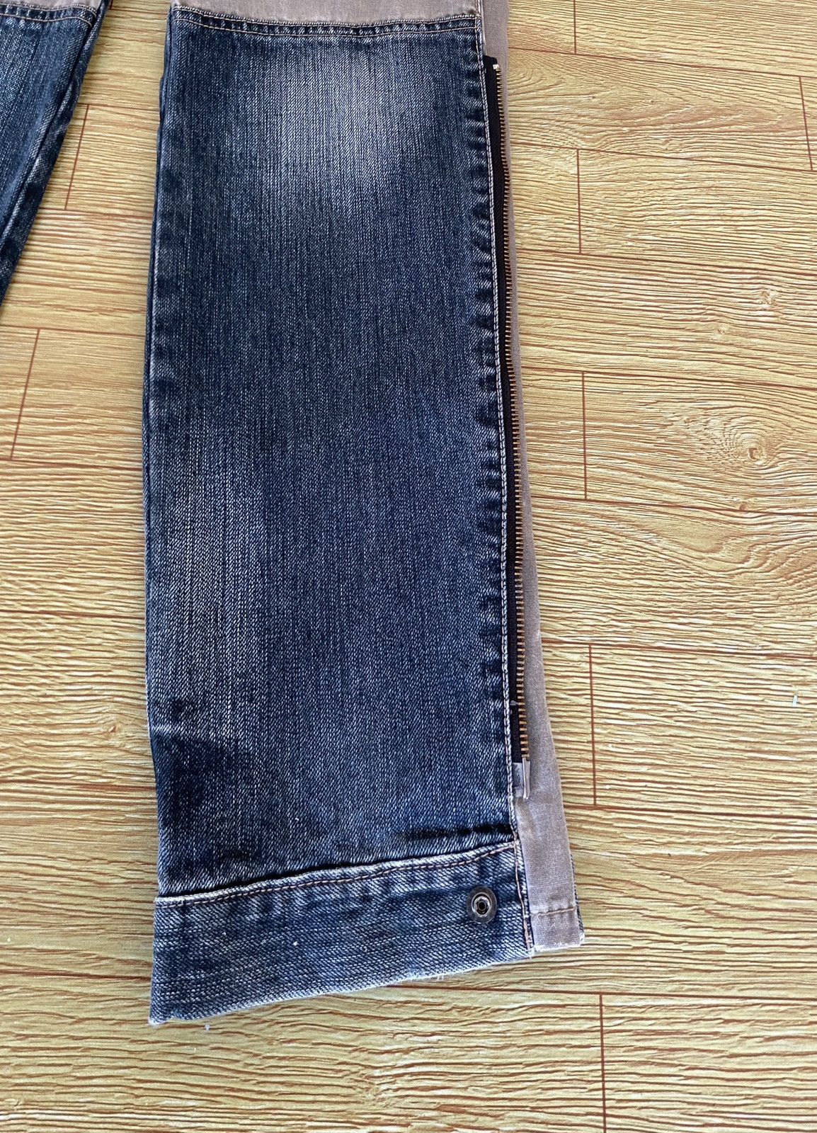 PPFM Very Rare Vintage Brand PPFM Tactical Bondage Jeans 1990s Size US 30 / EU 46 - 8 Thumbnail