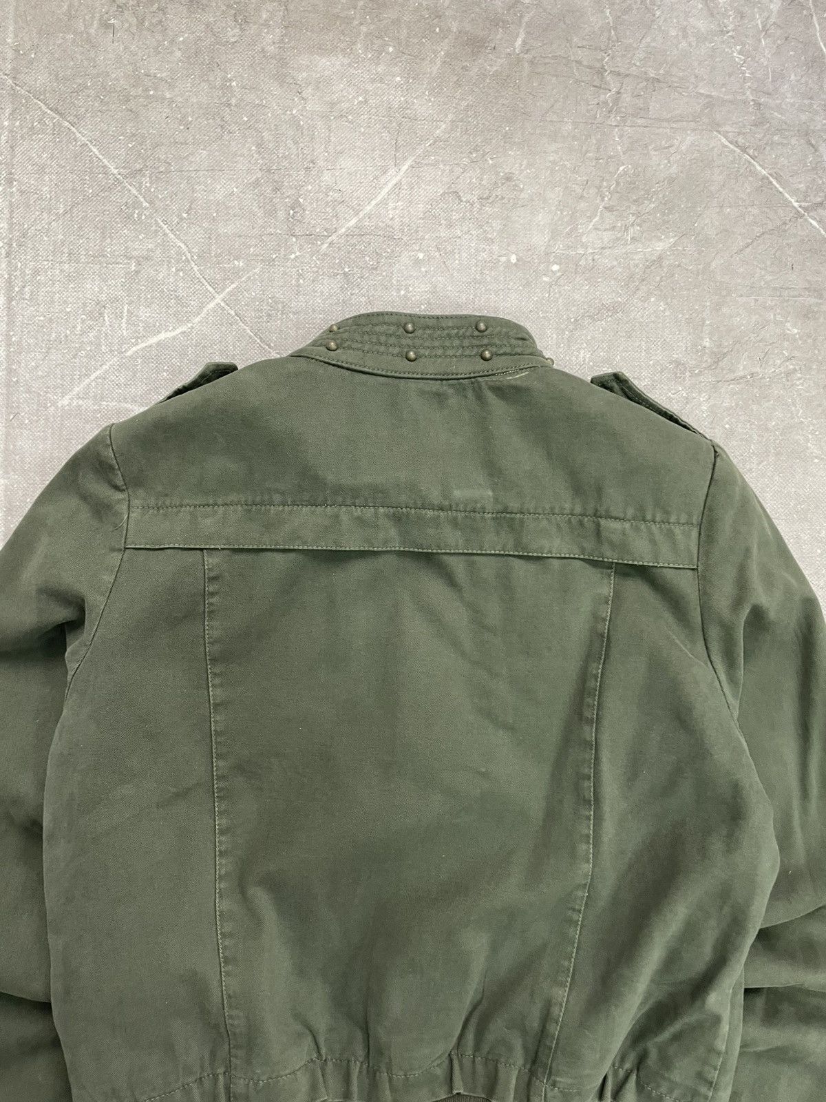 Hysteric Glamour Green military style jacket vintage workwear Size US M / EU 48-50 / 2 - 9 Thumbnail