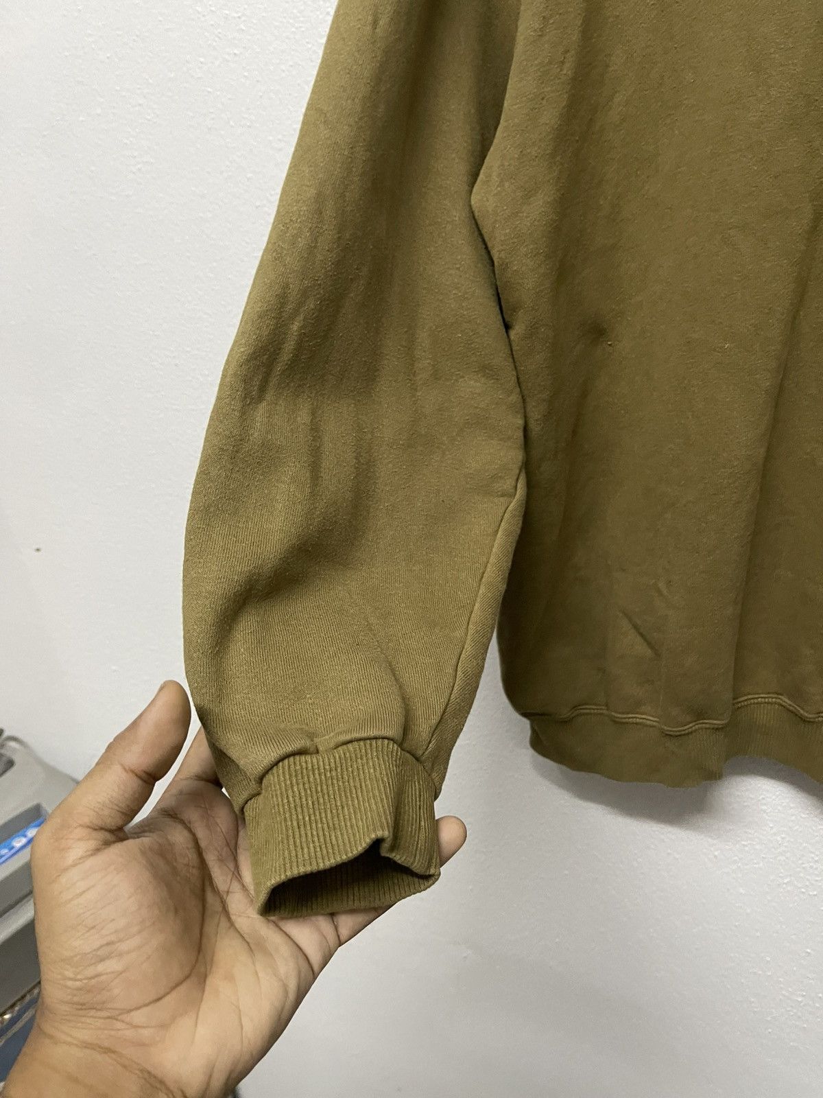 CABANE de ZUCCa × Issey Miyake × Japanese Brand 90s ZUPPA DI ZUCCA ISSEY MIYAKE SPELLOUT CREWNECK Size US M / EU 48-50 / 2 - 5 Thumbnail