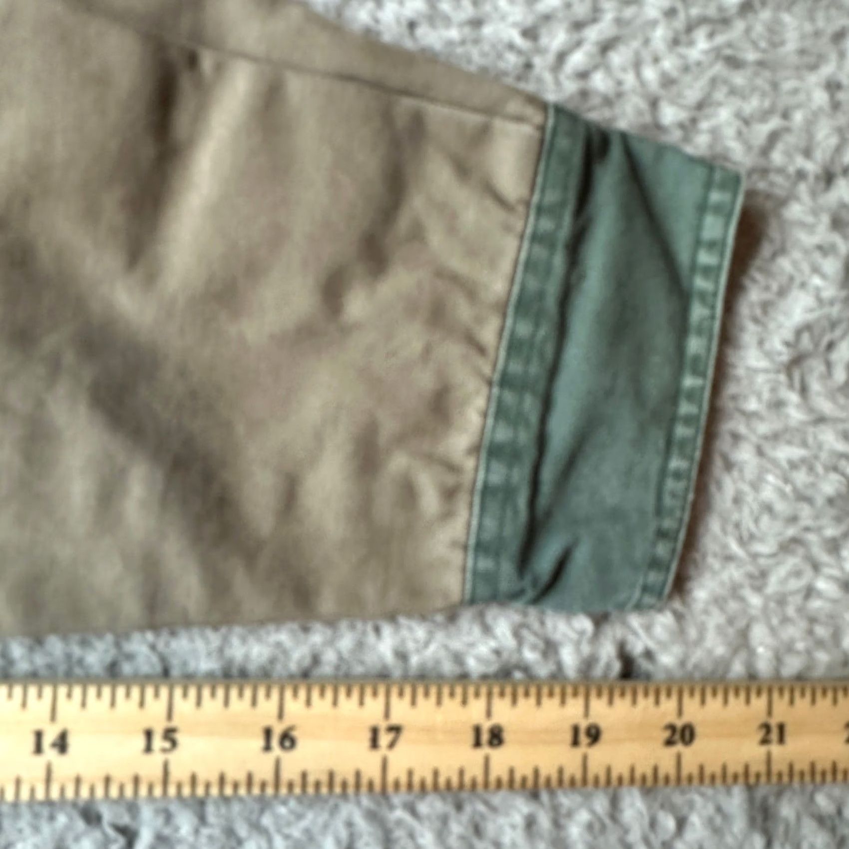 Vintage VINTAGE Cabela's Shirt Men Large Green Button-Up Long Sleeve Canvas Shooting Hunting Casual Workwear Size US L / EU 52-54 / 3 - 4 Thumbnail