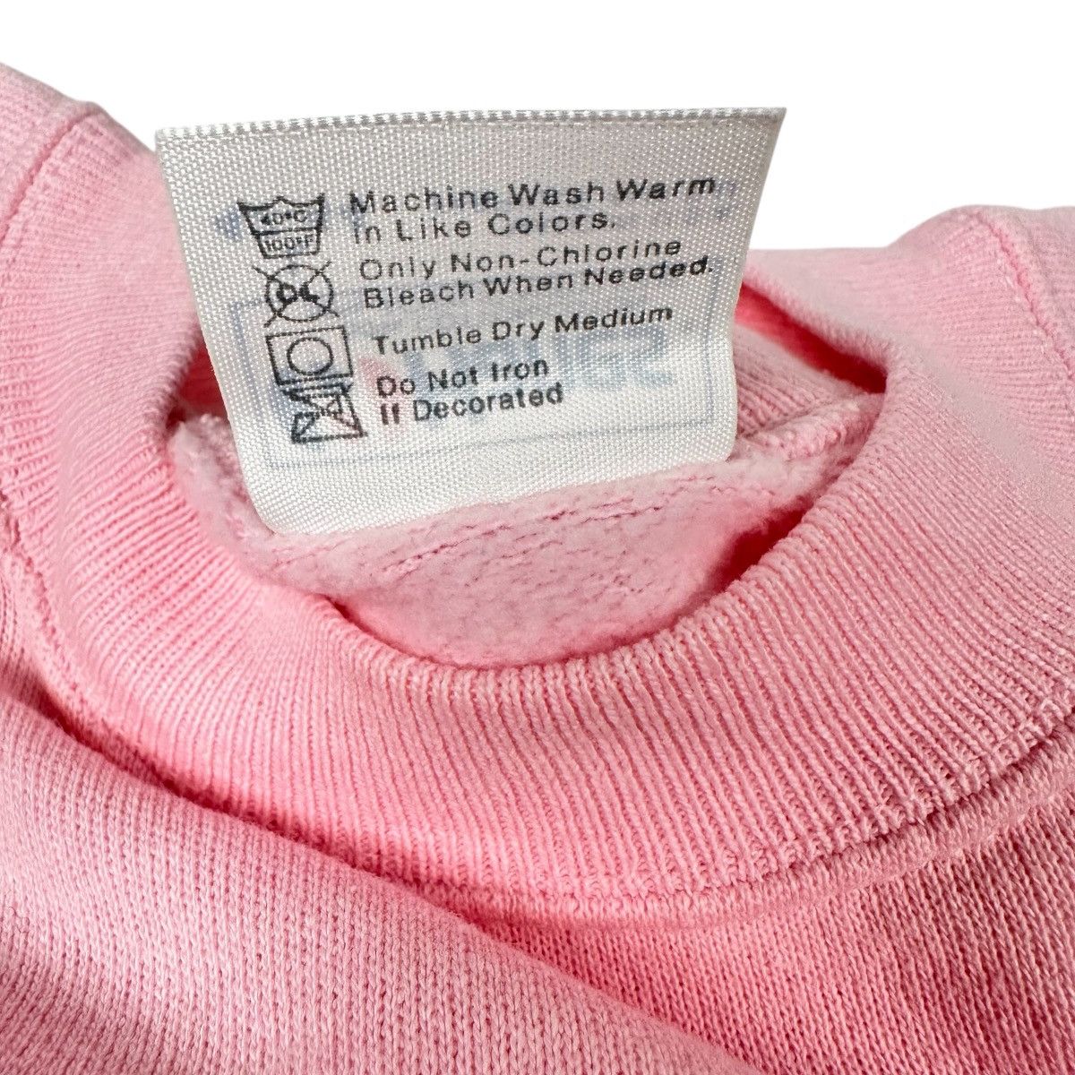 Hanes Vintage Hanes Pink New York Souvenir Sweatshirt Crewneck Size L / US 10 / IT 46 - 6 Thumbnail