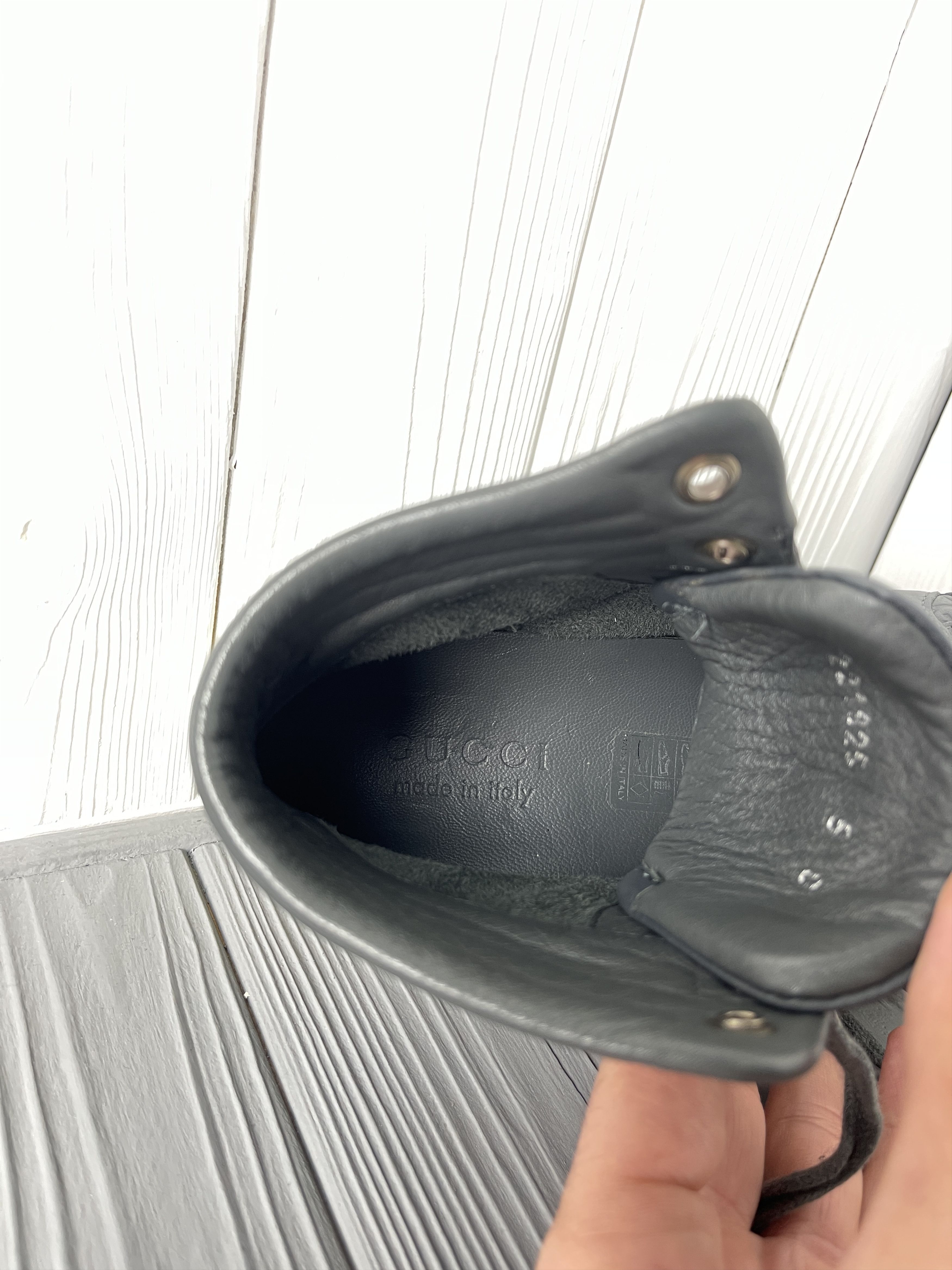 Gucci Gucci High Top Sneakers Size US 5.5 / EU 38 - 11 Thumbnail