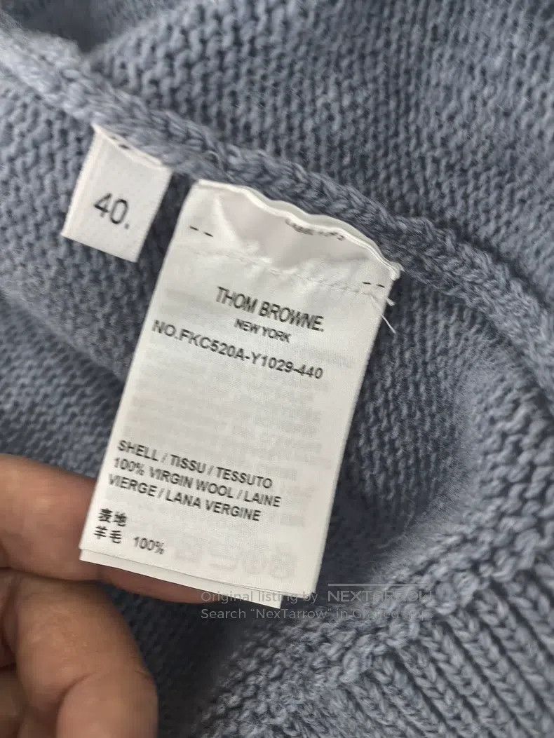 Thom Browne Thom Browne Wool Cardigan Size S / US 4 / IT 40 - 6 Thumbnail