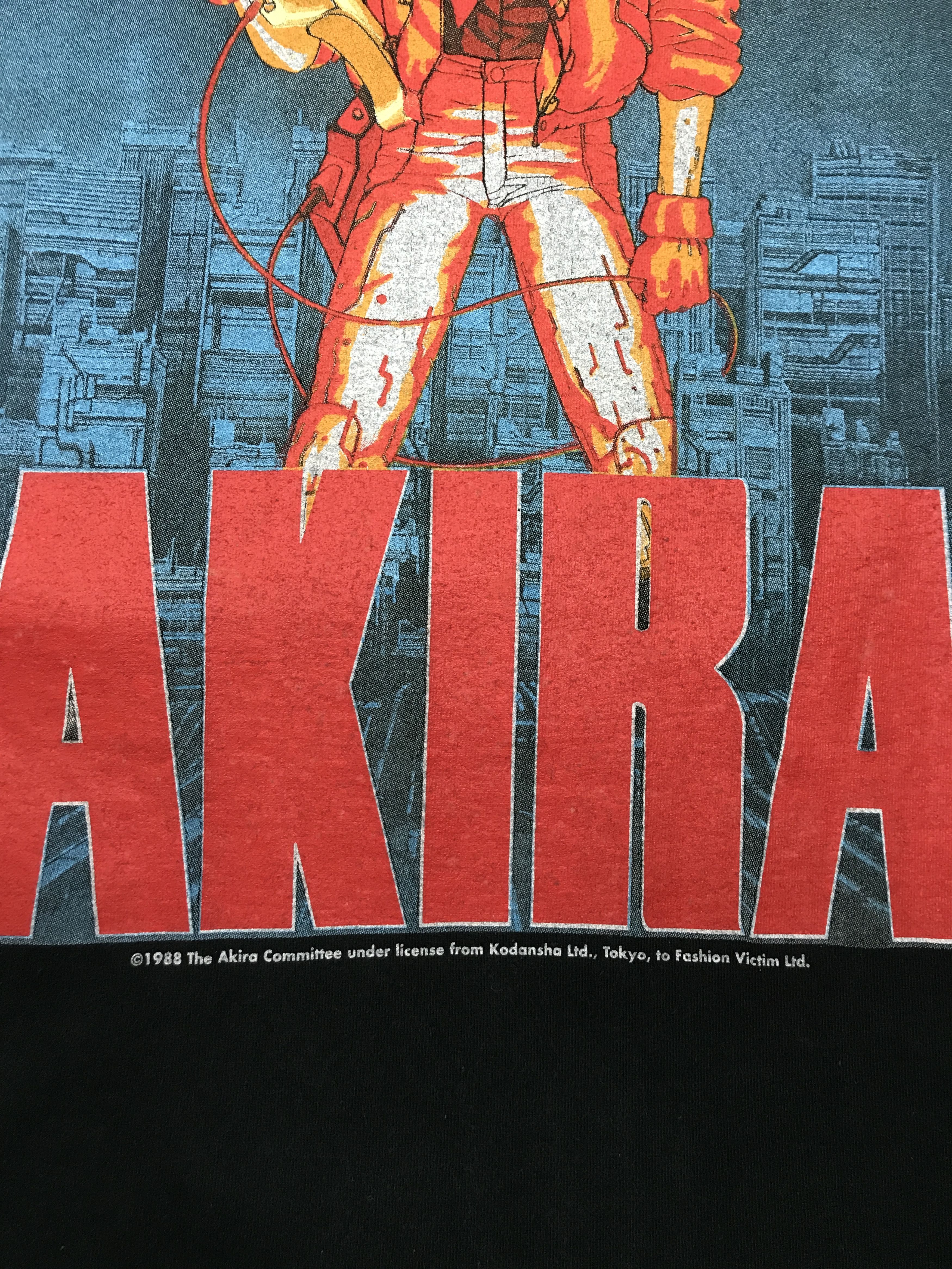 Japanese Brand 1988 Tee Vintage Akira Kaneda T-shirt Anime cyberpunk Size US L / EU 52-54 / 3 - 5 Thumbnail