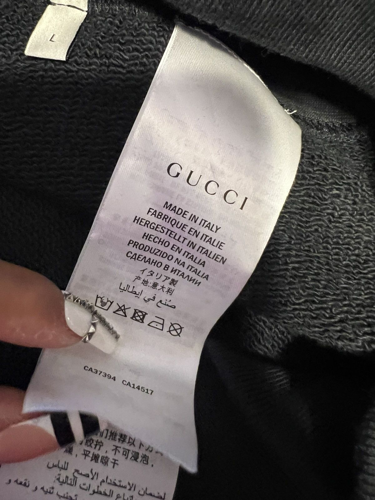 Gucci Gucci 'Not A Human Voice' graphic sweater Size US L / EU 52-54 / 3 - 11 Thumbnail