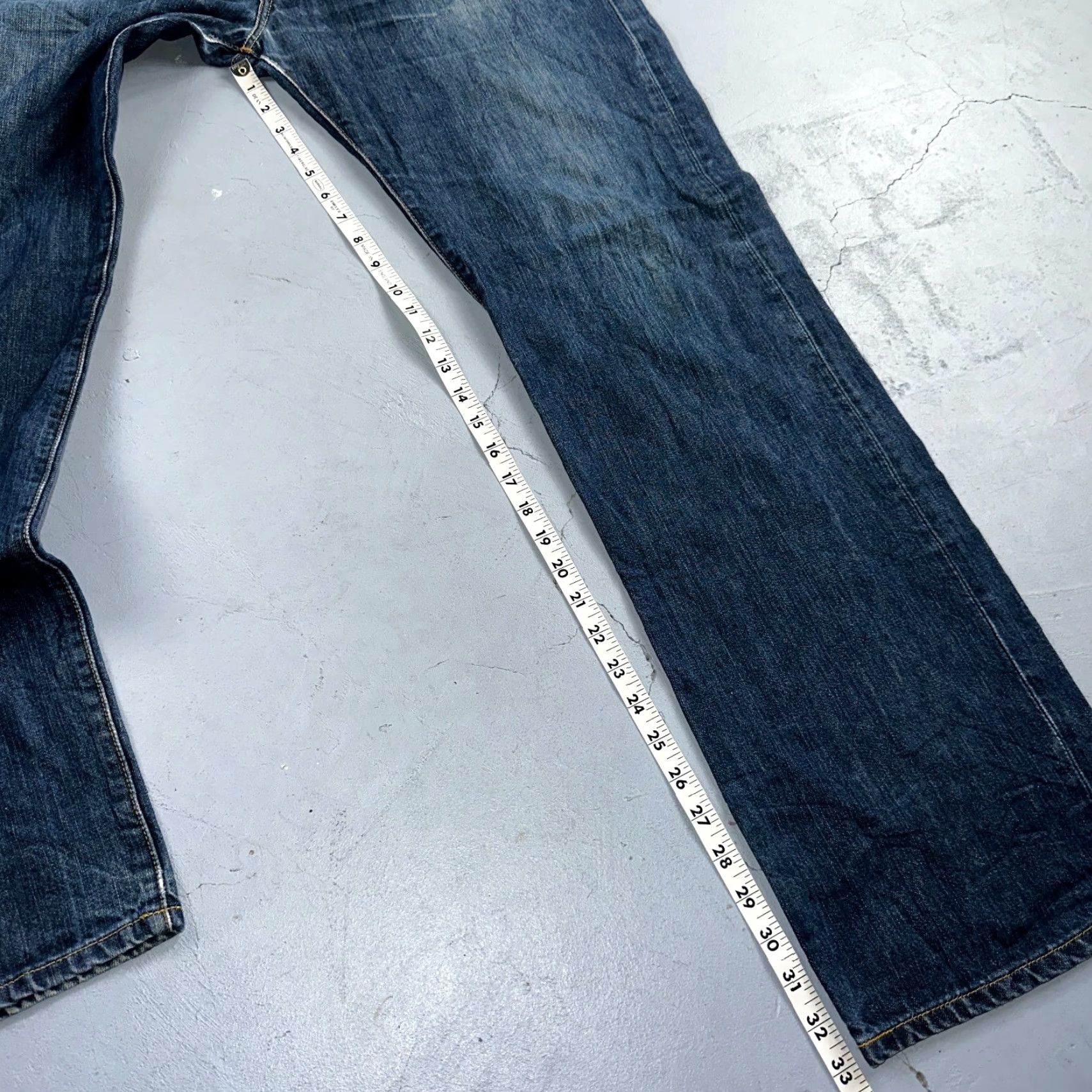 Levi's VINTAGE Levis 501 Jeans 38x34 38x33 Act Blue Med Wash Y2K XX Straight Leg Size US 38 / EU 54 - 5 Thumbnail