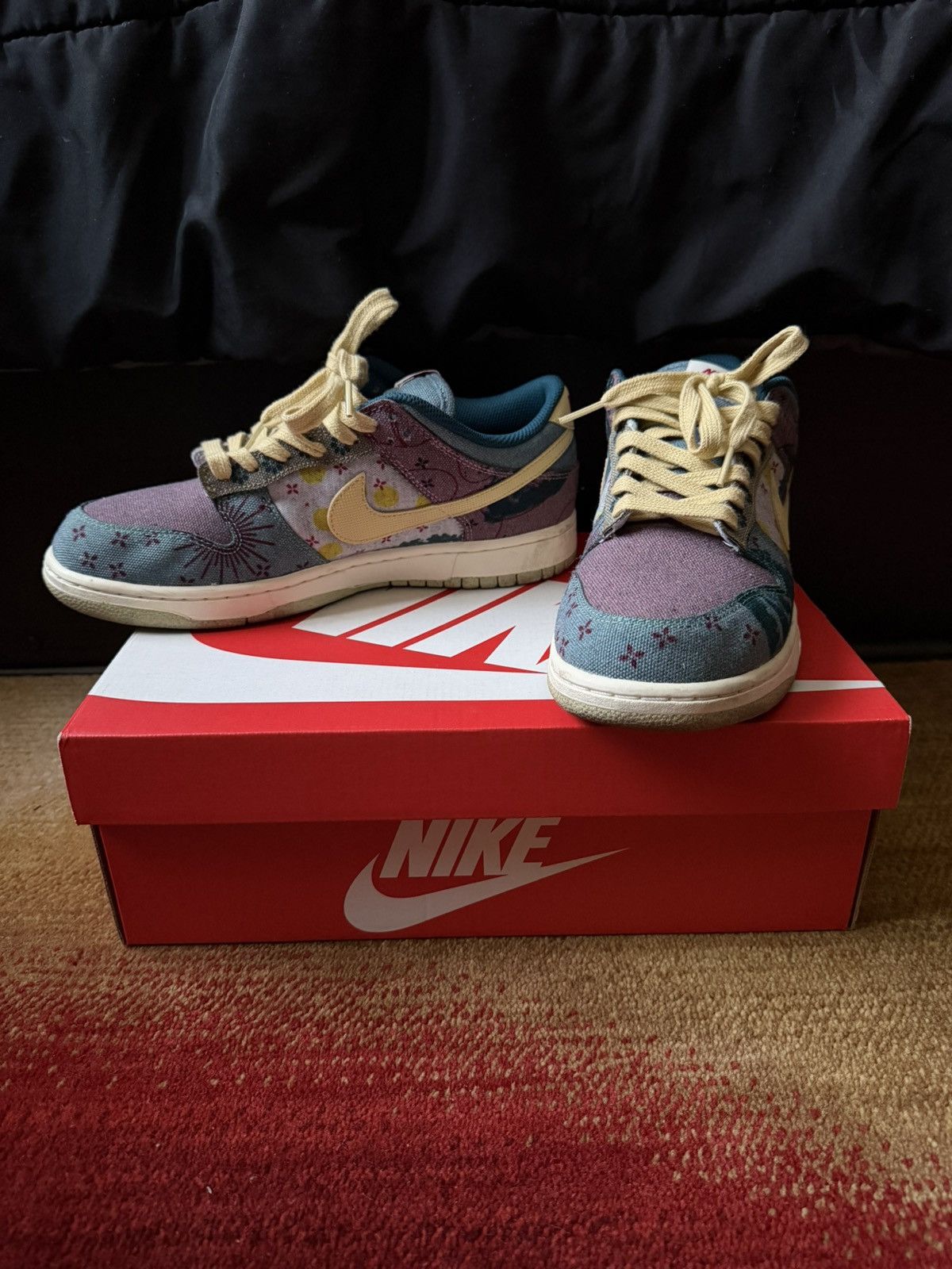 Nike Nike Dunk Low SP Community Garden Size US 9 / EU 42 - 1 Thumbnail