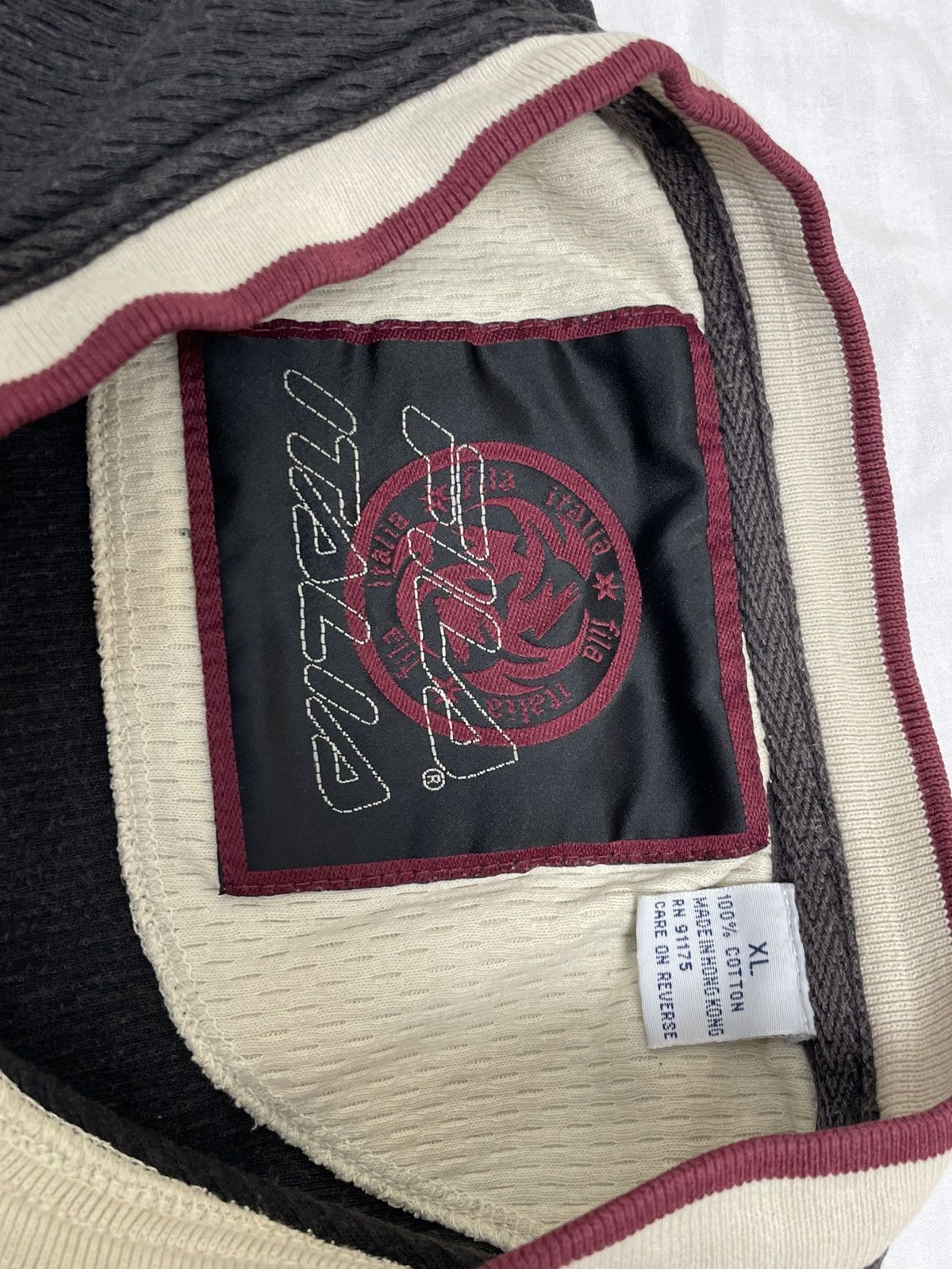 Fila VINTAGE FILA ITALIA JERSEY xRAREx MADE IN HONG KONG SIZE XL Size US XL / EU 56 / 4 - 7 Thumbnail