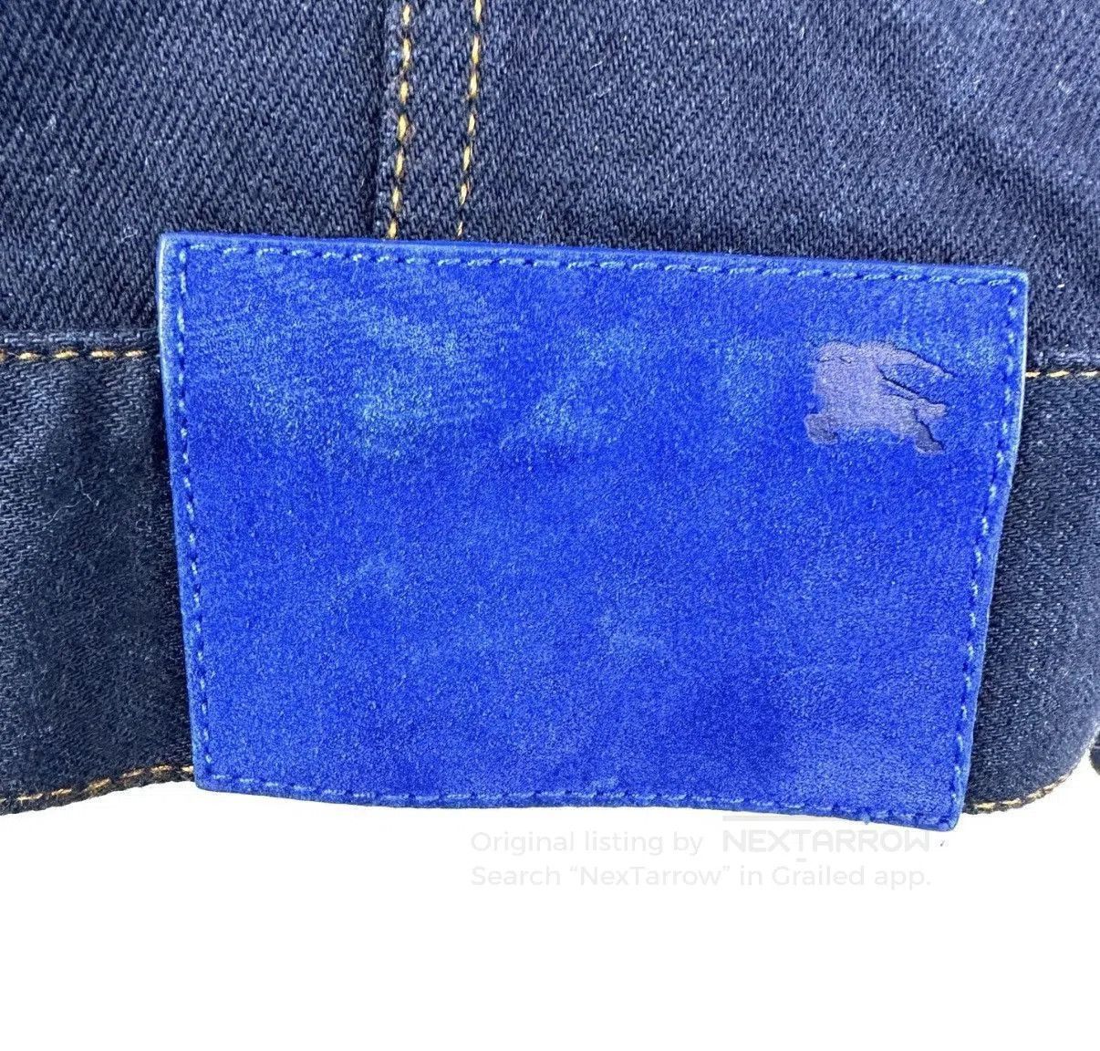 Burberry Blue Denim Jacket - Size L. Size US L / EU 52-54 / 3 - 7 Thumbnail