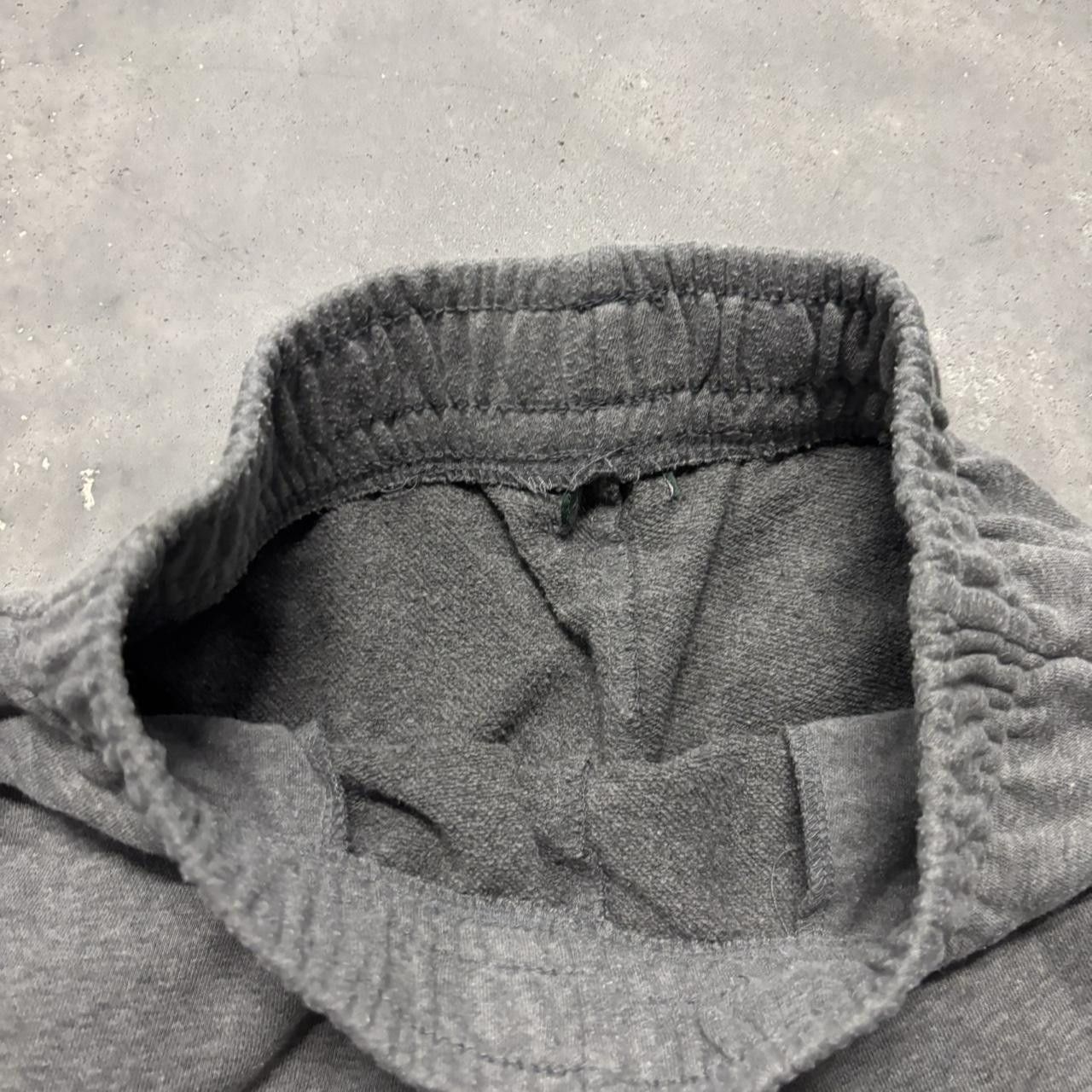 Japanese Brand × Vintage Crazy Vintage Y2K/2000s Grey Flared Essential Sweatpants! Size US 28 / EU 44 - 5 Thumbnail