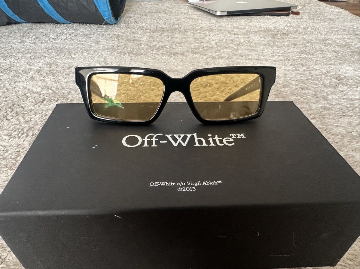 Off-White Off-White Virgil Abloh Square Sunglasses Size ONE SIZE - 1 Thumbnail