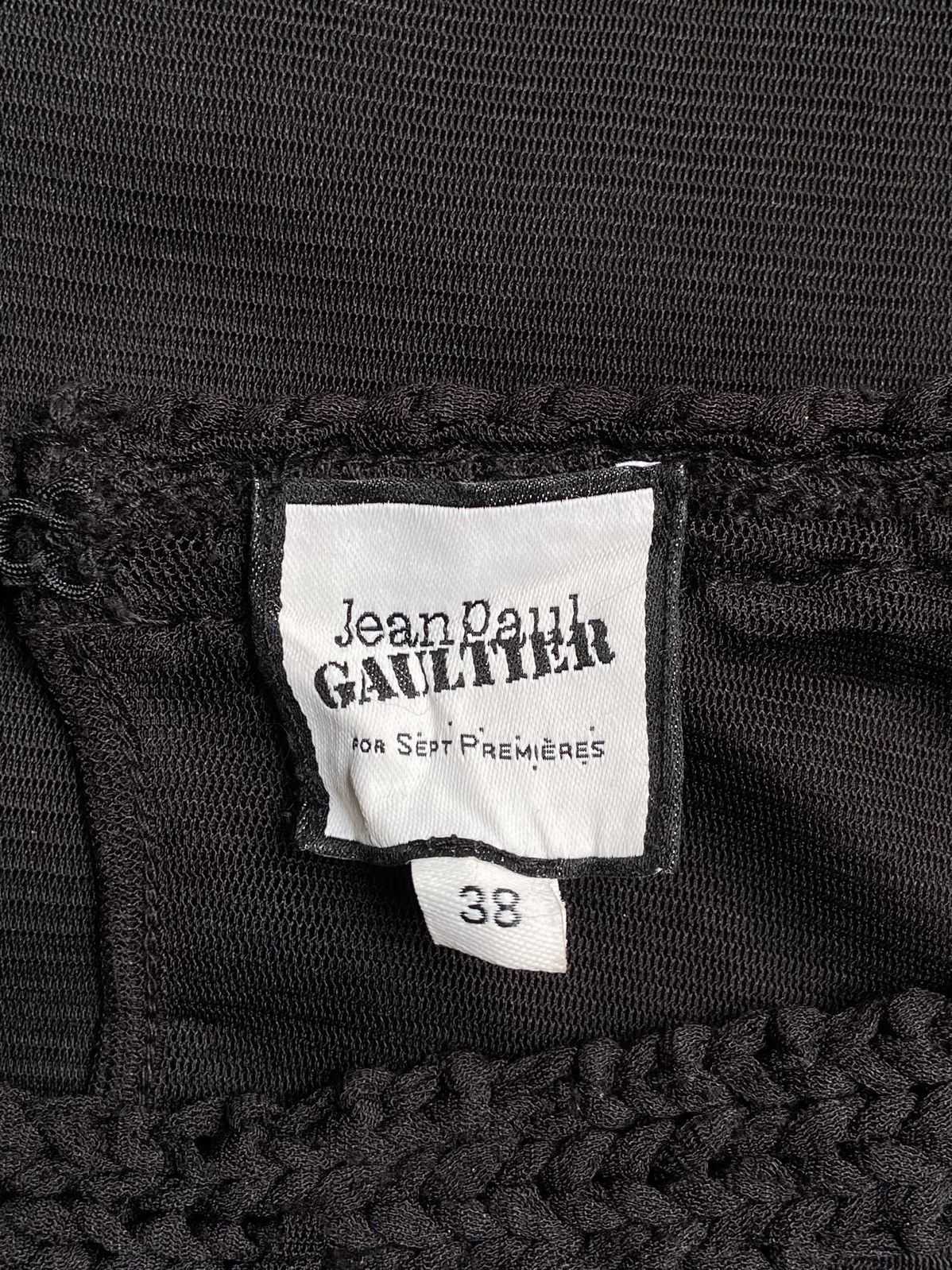 Jean Paul Gaultier JEAN PAUL GAULTIER Black T-shirt Size S / US 4 / IT 40 - 11 Thumbnail