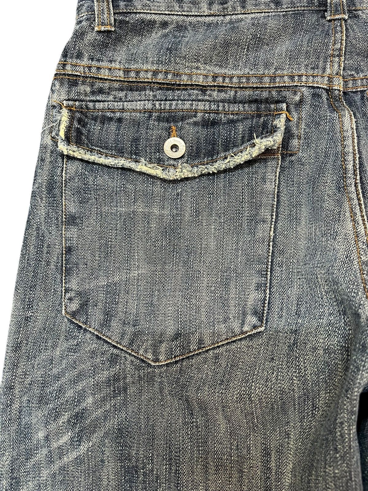 Japanese Brand × Vintage Vintage Japanese Brand Baggy Grunhe Distressed Denim Size US 30 / EU 46 - 7 Thumbnail