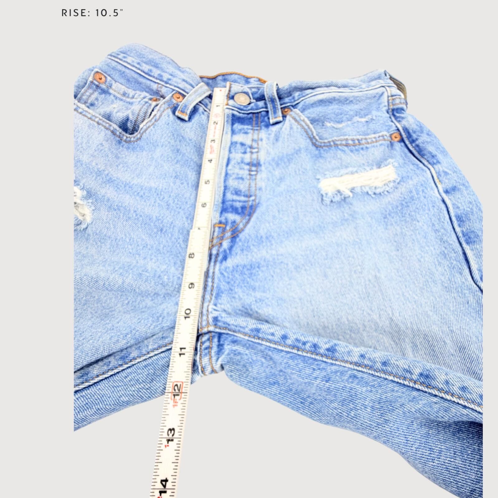 Levi's Levi’s Women’s 501 High Rise Straight Jeans 26 Size 26" / US 2 / IT 38 - 7 Thumbnail