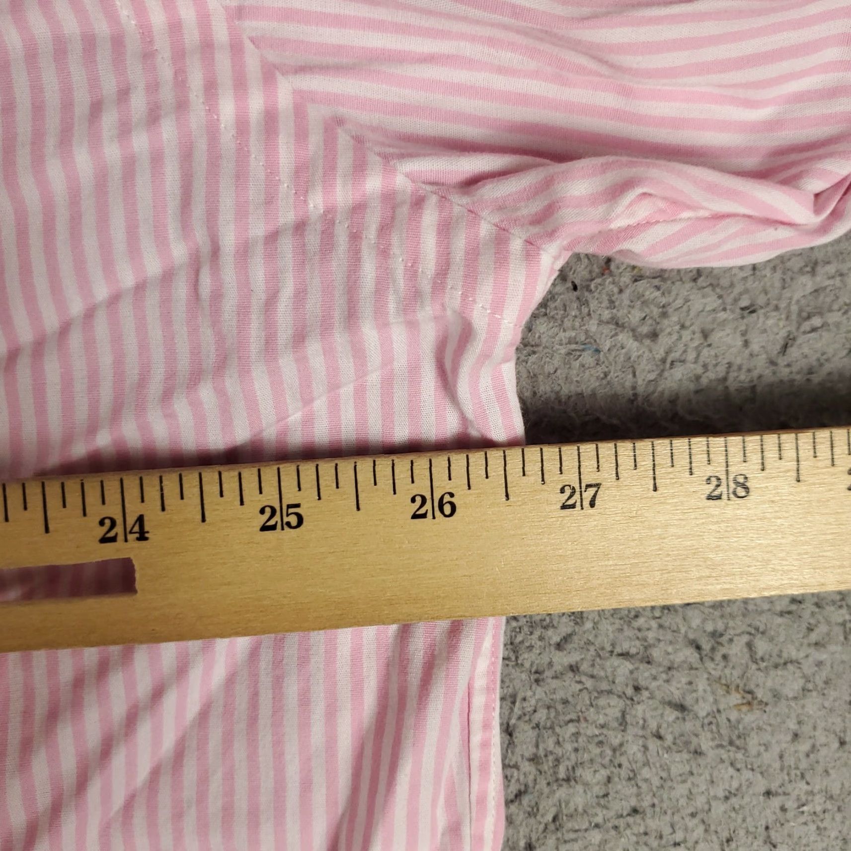 Ralph Lauren VINTAGE Ralph Lauren Shirt Mens 2XL Pink Striped Cotton Button-Up Long Sleeve Classic Preppy Size US XXL / EU 58 / 5 - 7 Thumbnail