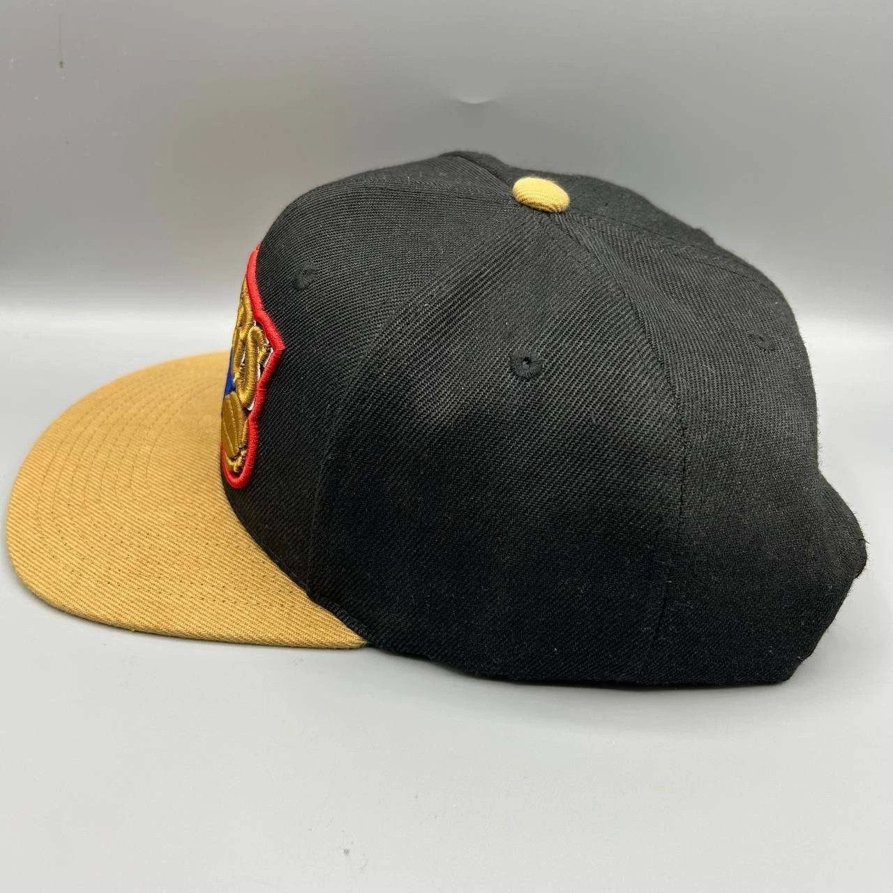 Mitchell & Ness Philadelphia 76ers NBA Hat Men Black Snap Back Cap Size ONE SIZE - 7 Thumbnail