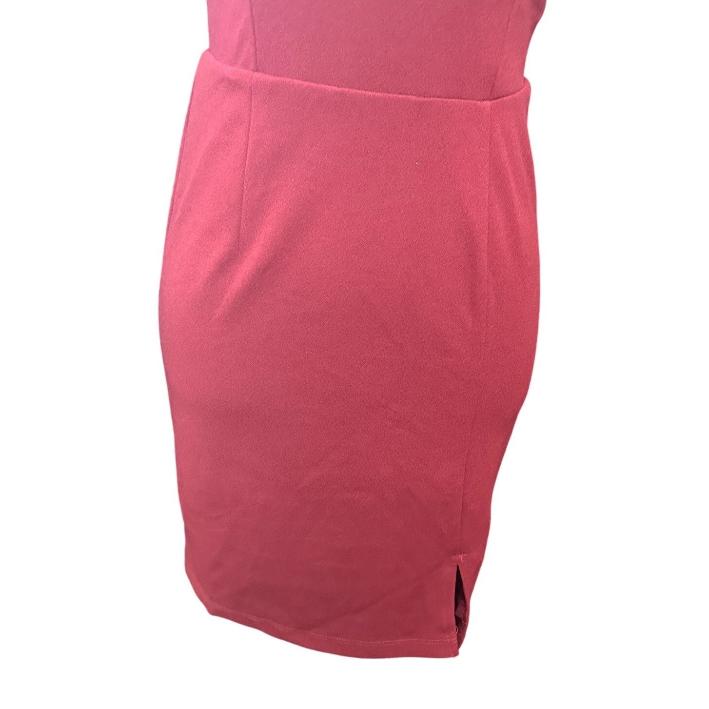 Other Lulus Womens One Shoulder Cutout Cocktail Mini RedBurgundy Size S / US 4 / IT 40 - 4 Thumbnail