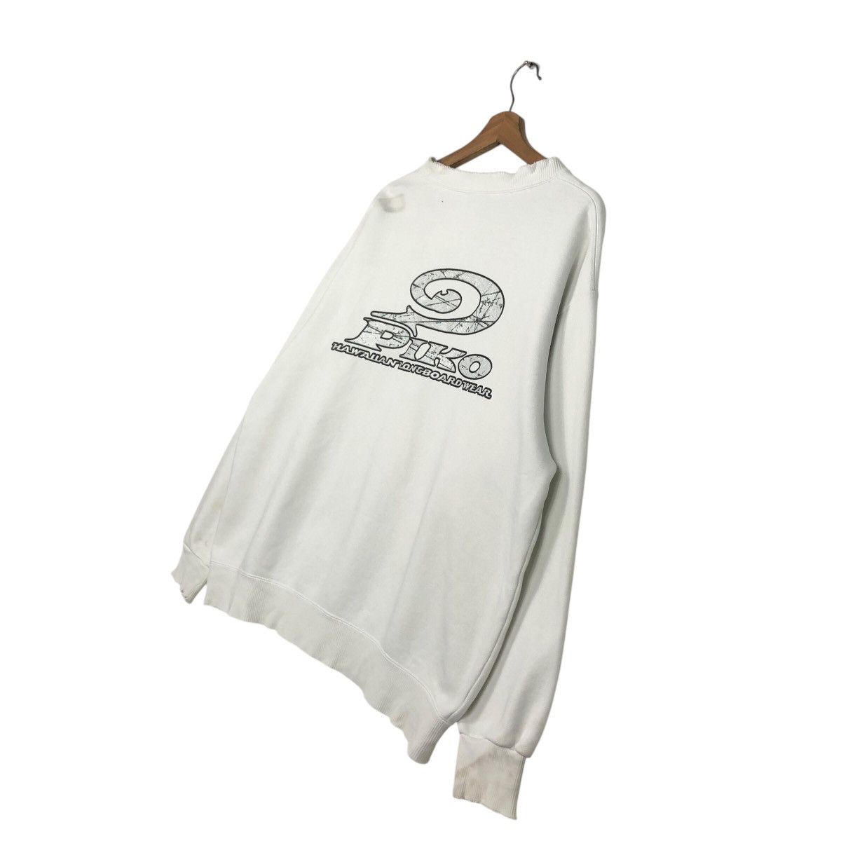 Japanese Brand × Vintage 📌Vintage Sweatshirt Crewneck Piko Hawaiian Longboard Wear Size US XL / EU 56 / 4 - 11 Thumbnail