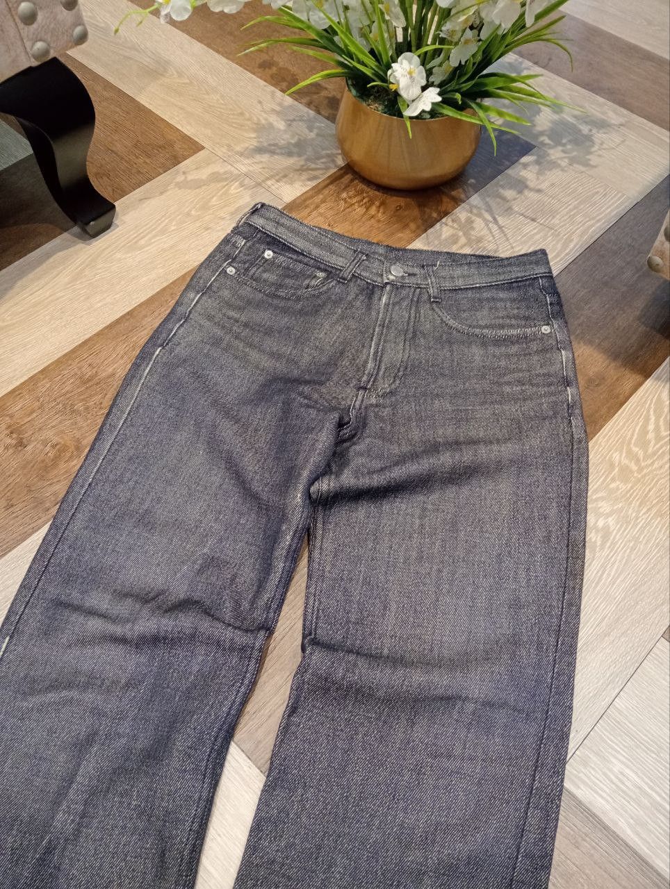 Dries Van Noten DRIES VAN NOTEN COTTON WOOL DENIM PANTS Size US 29 - 5 Thumbnail