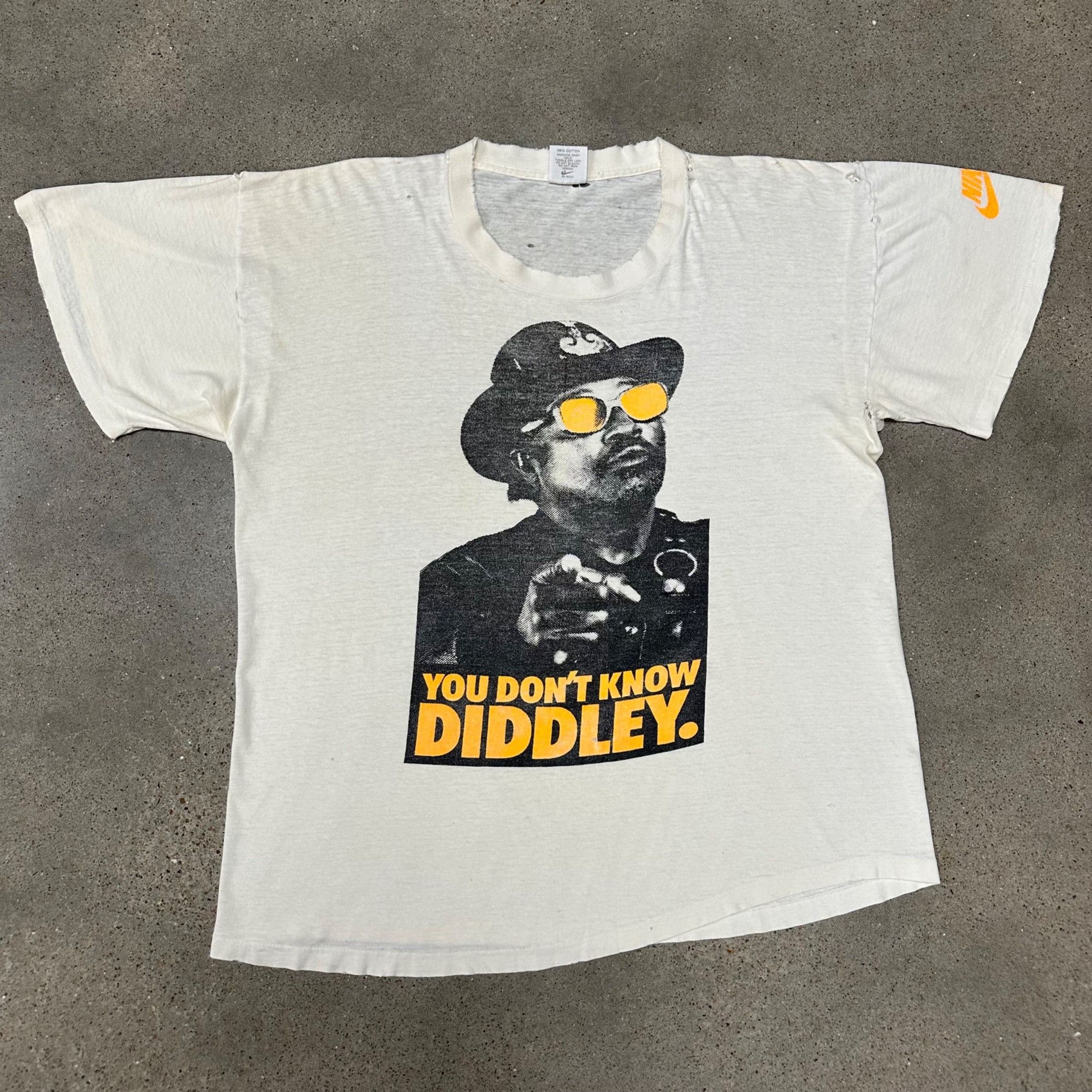Nike × Vintage Vintage Nike “You Don’t Know Diddley.” Shirt Size US L / EU 52-54 / 3 - 1 Thumbnail