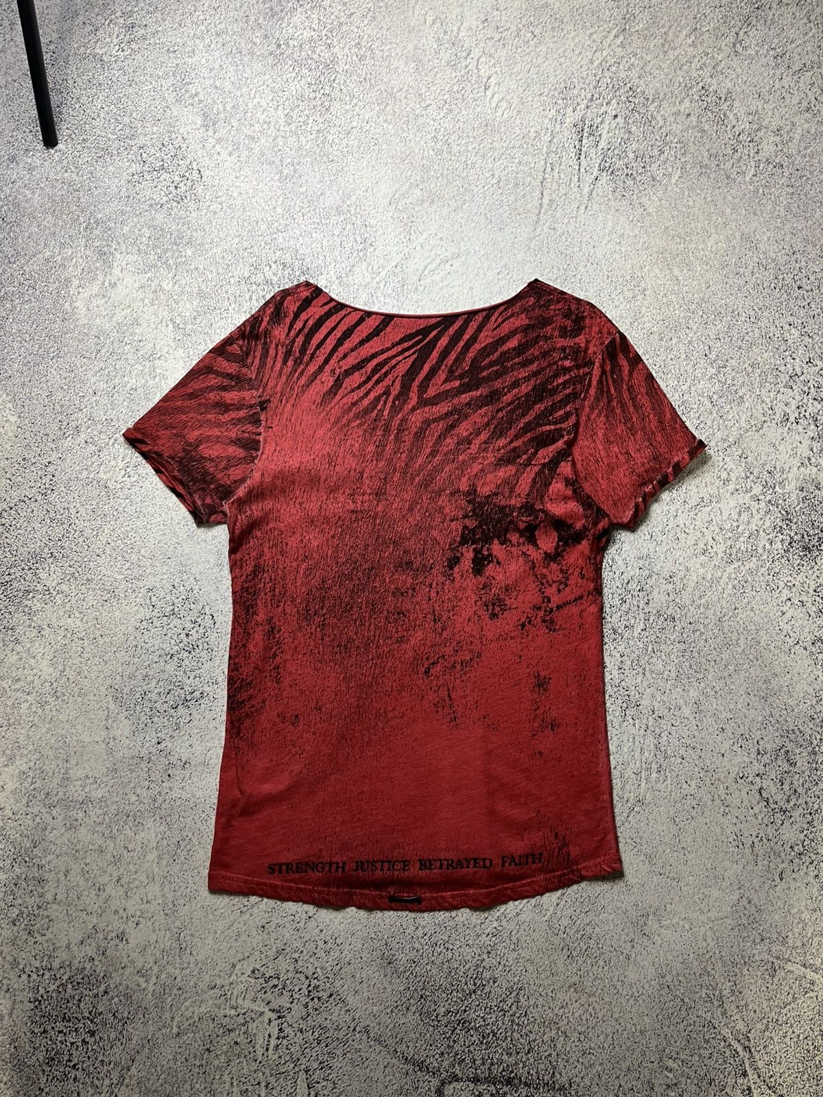 Vintage Vintage Judas Sinned Affliction Style Y2K Streetwear Tee Size US M / EU 48-50 / 2 - 16 Thumbnail