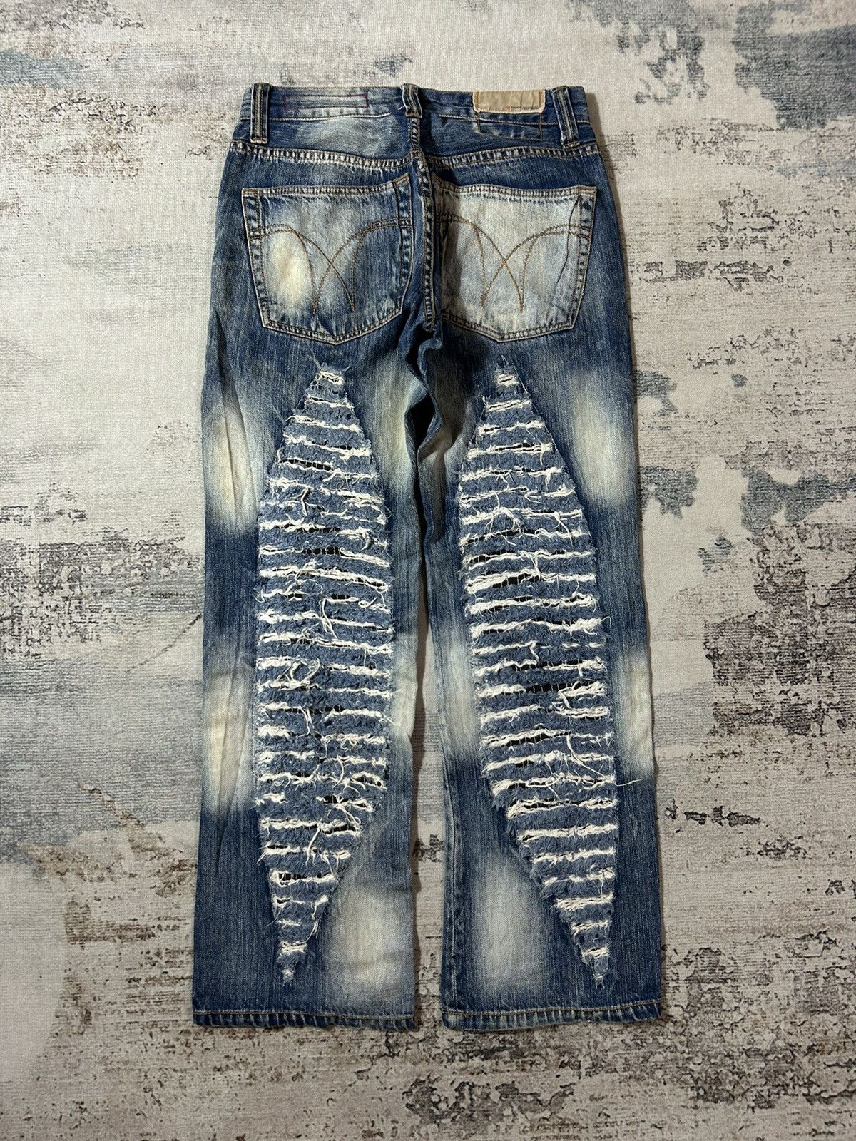 PPFM 2000s Seditionaries Distressed Tough Jeans Smith Size US 31 - 2 Thumbnail