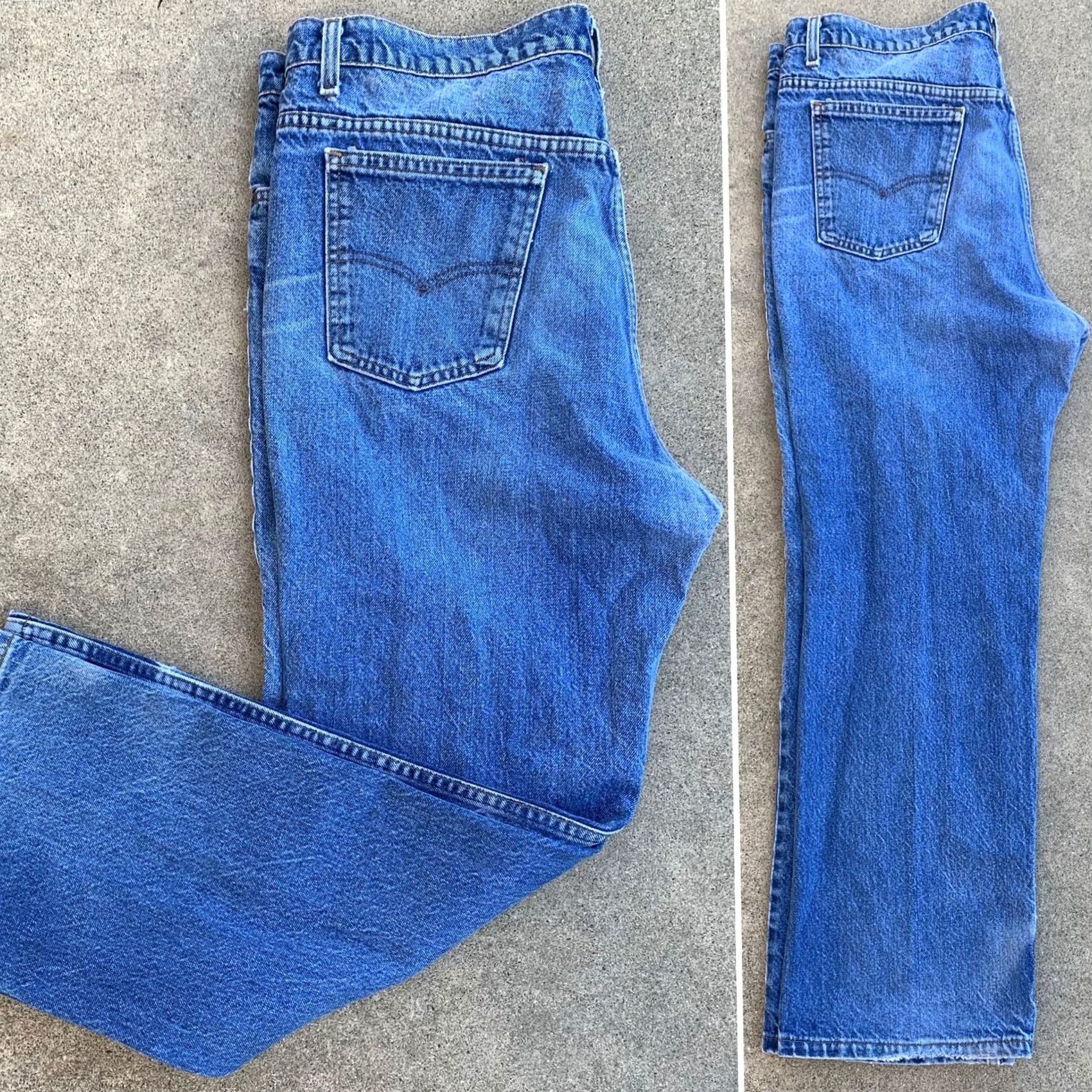 Vintage VINTAGE Levi’s 517 Jeans W 40 L 30 Orange Tab Denim 1980s Blue Mens Jeans Size US 39 - 5 Thumbnail