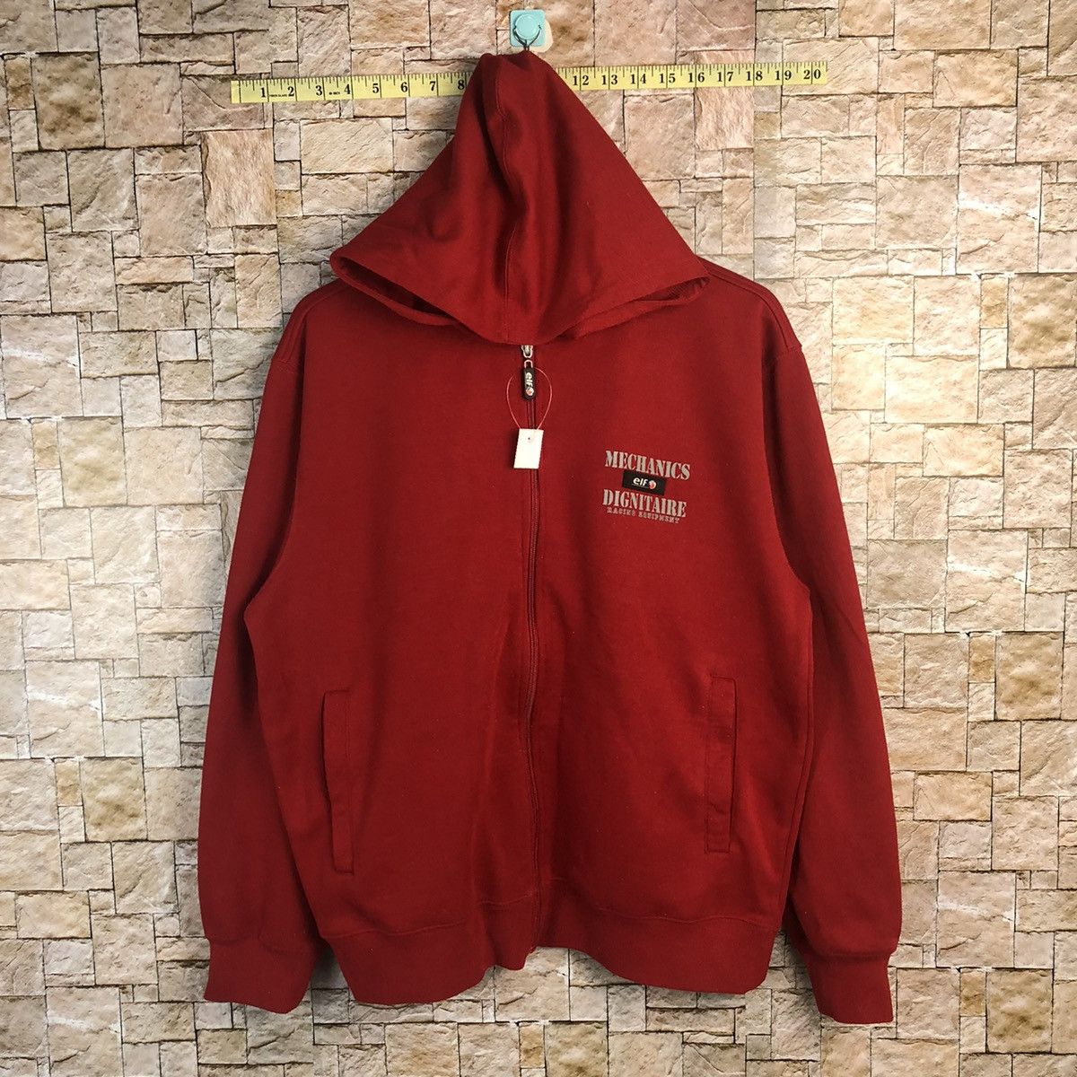 nitraid logo design hoodie red