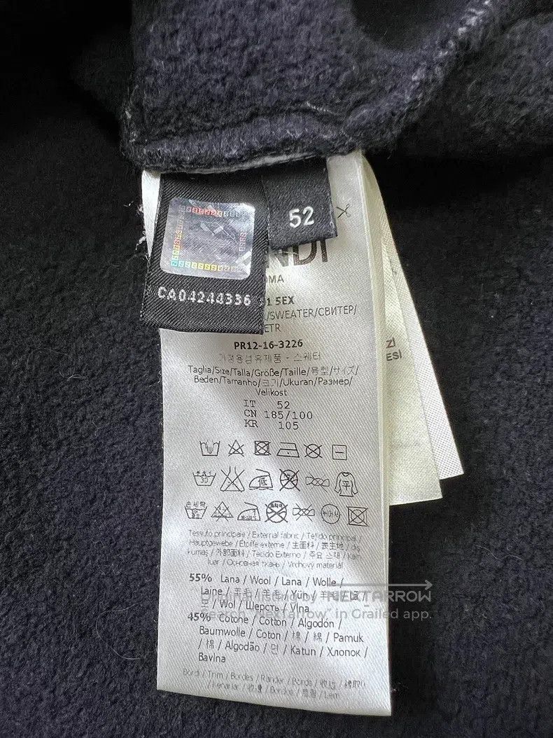 Fendi Fendi Karl Lagerfeld Cartoon Long Sleeve Sweatshirt Size US L / EU 52-54 / 3 - 5 Thumbnail