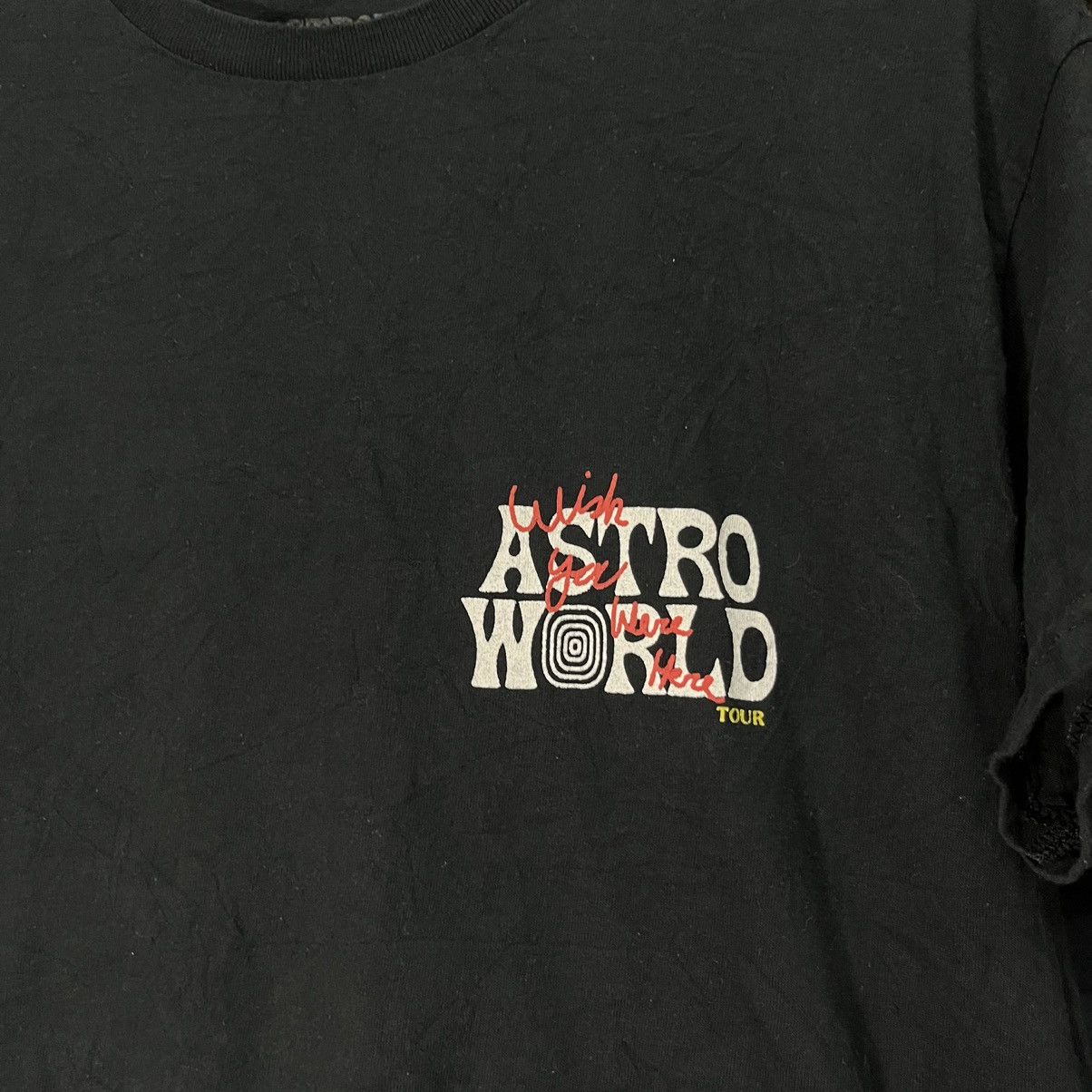 Travis Scott Travis Scott Wish You Where Here Astro World Tour Size US L / EU 52-54 / 3 - 2 Thumbnail
