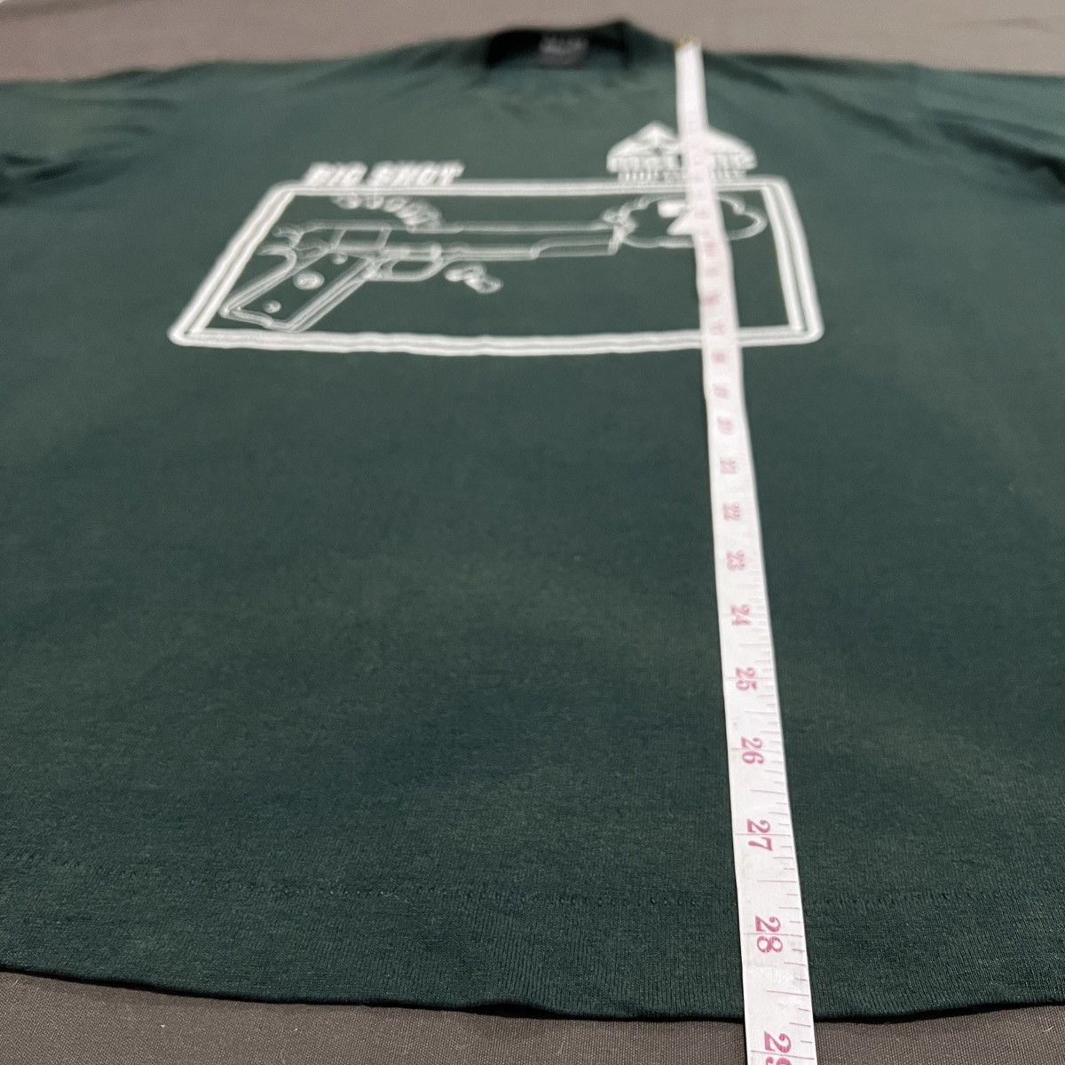 Vintage Vintage 90s Big Shot Gun Promo Tee Faded 911 Size US L / EU 52-54 / 3 - 7 Thumbnail