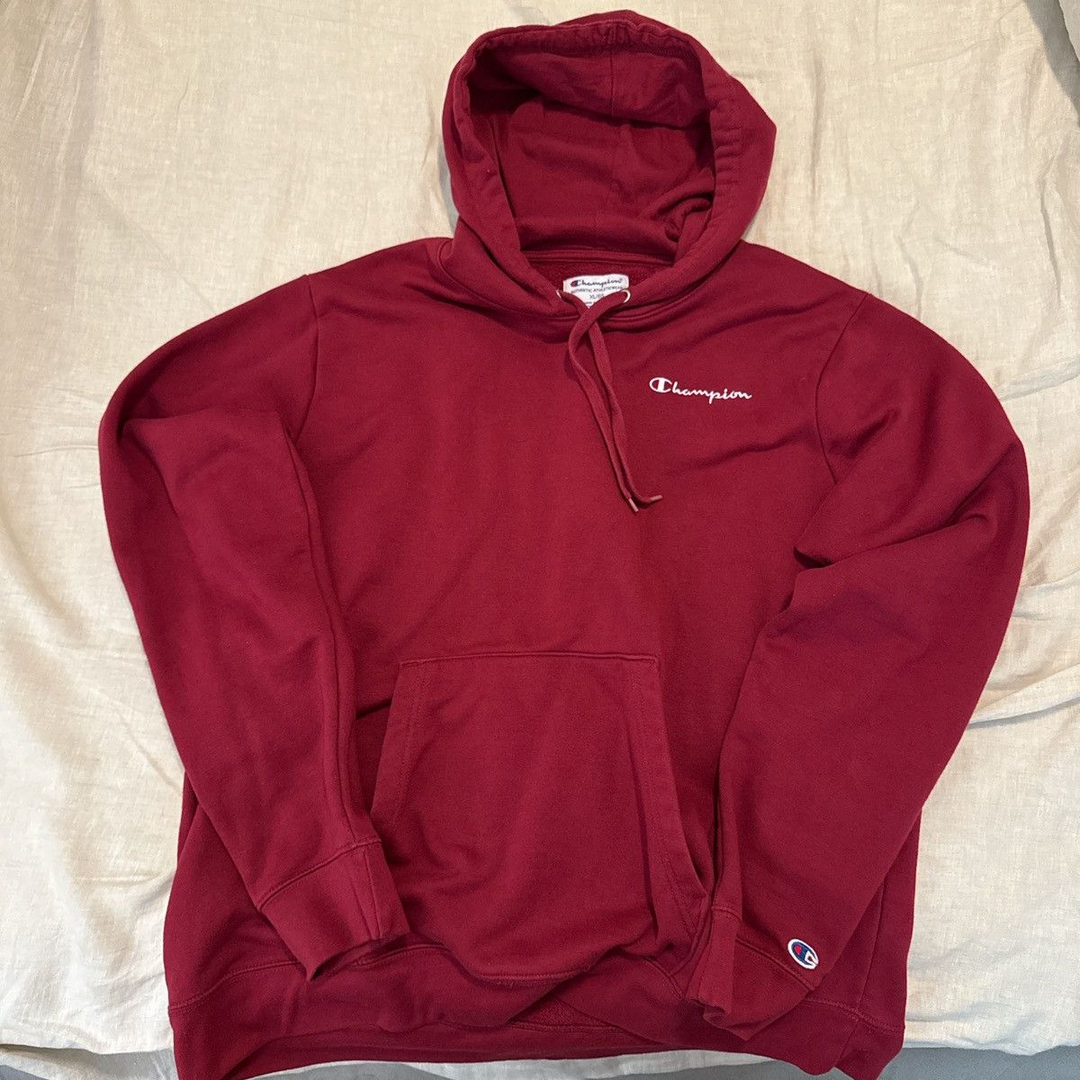Champion Champion Men’s Powerblend Hoodie – Red, Size XL Size US XL / EU 56 / 4 - 1 Thumbnail