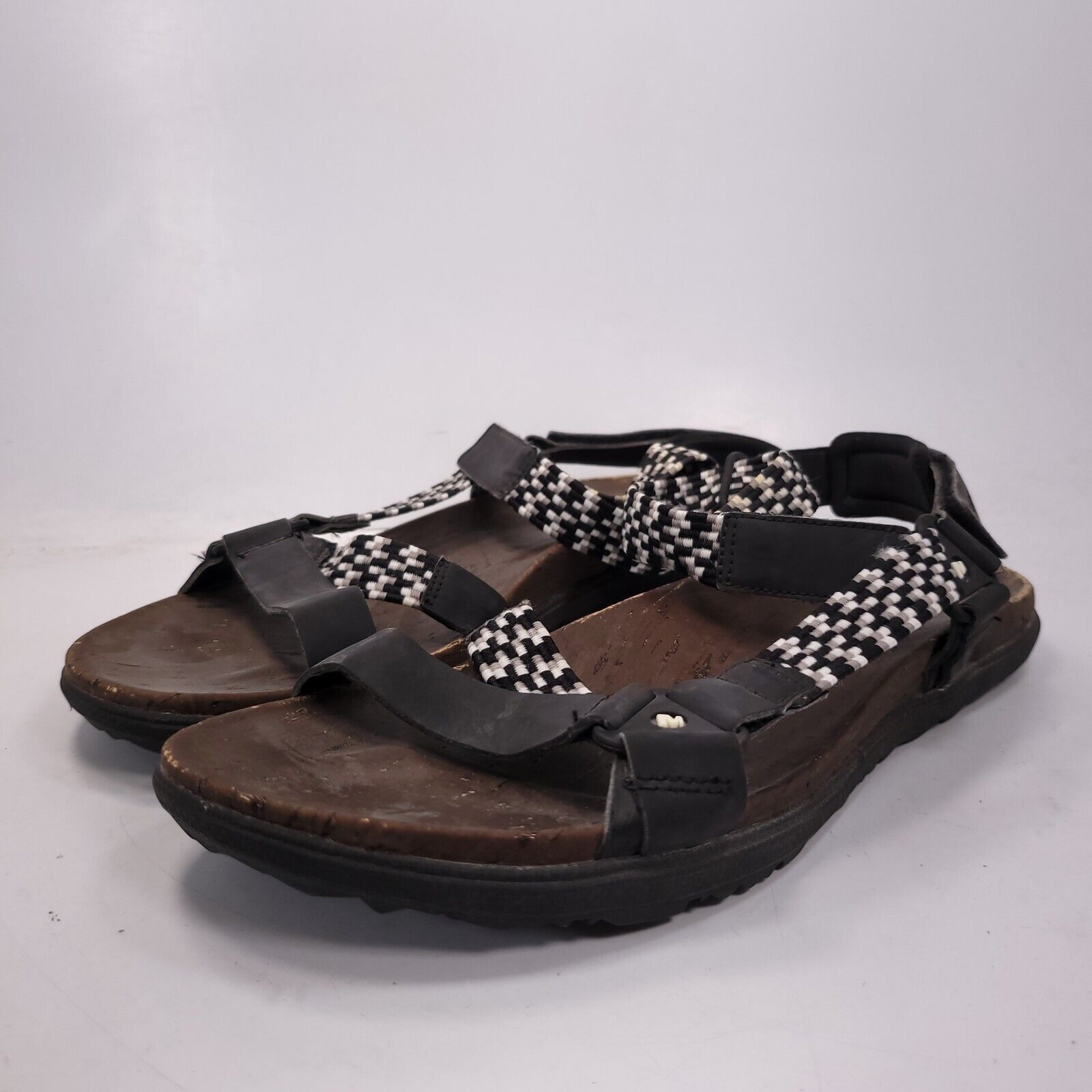 Merrell Merrell Ankle Strap Sandal Womens Size 11 Black White Gray Size US 11 / IT 41 - 1 Thumbnail