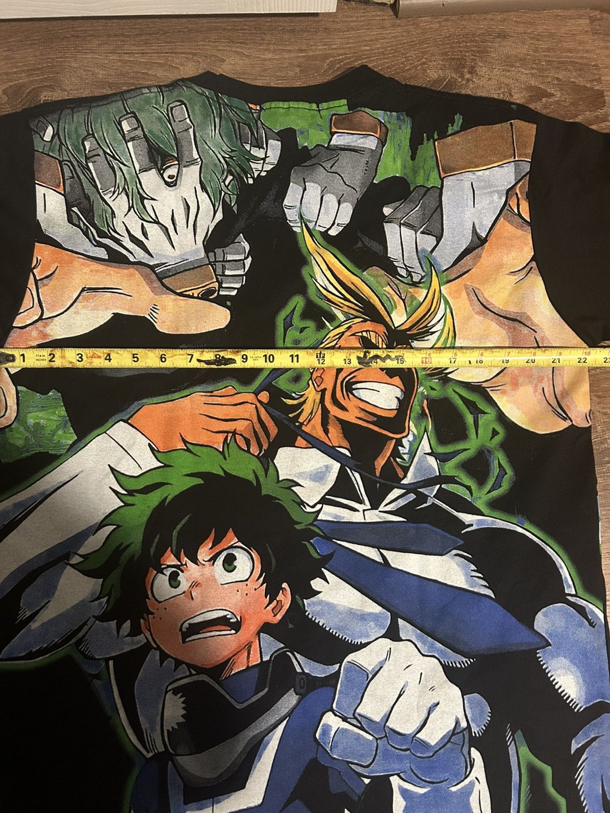 Other Black and green My Hero Academia AOP shirt Size US XL / EU 56 / 4 - 6 Thumbnail
