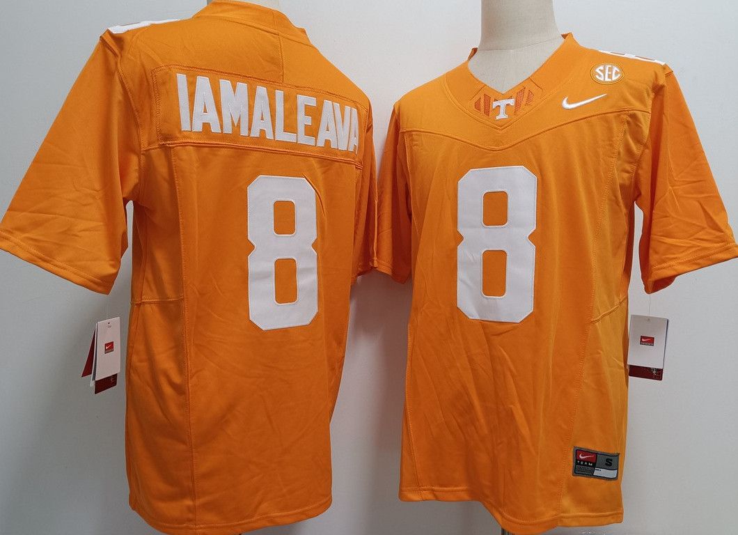 Other Men's Volunteers 8 Nico Iamaleava Orange Jerseys Size US S / EU 44-46 / 1 - 1 Thumbnail