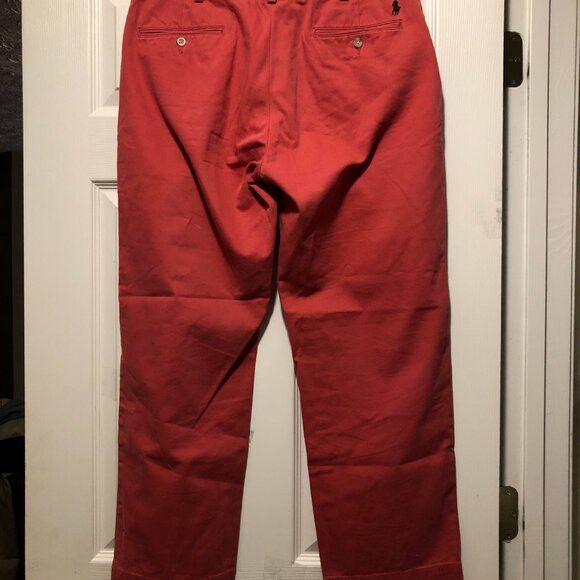 Polo Ralph Lauren polo Ralph Lauren men's 100%cotton casual pants size: 34/30 Size US 34 / EU 50 - 2 Thumbnail