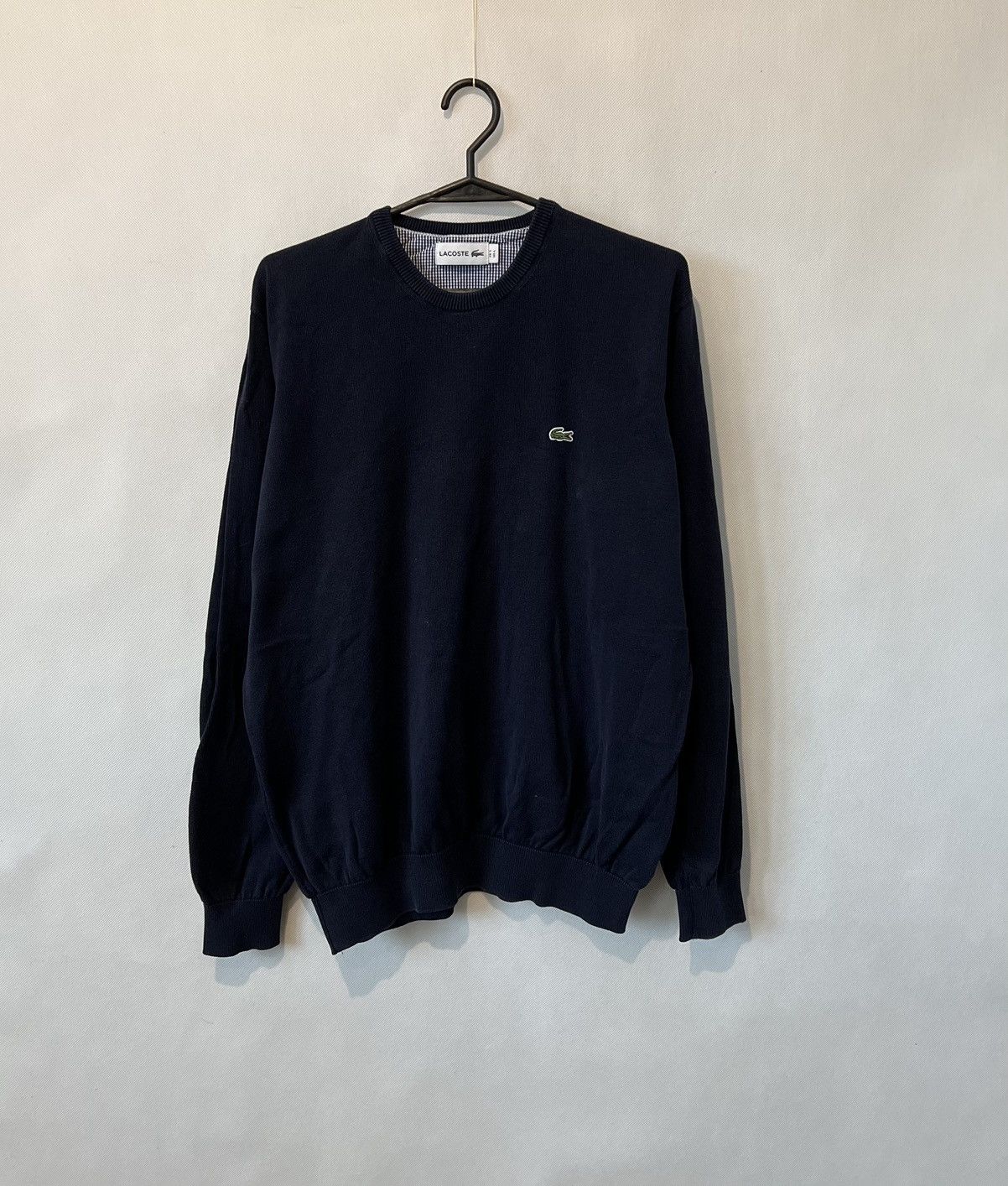 Lacoste Sweater Lacoste logo 100% cotton Size US L / EU 52-54 / 3 - 1 Thumbnail