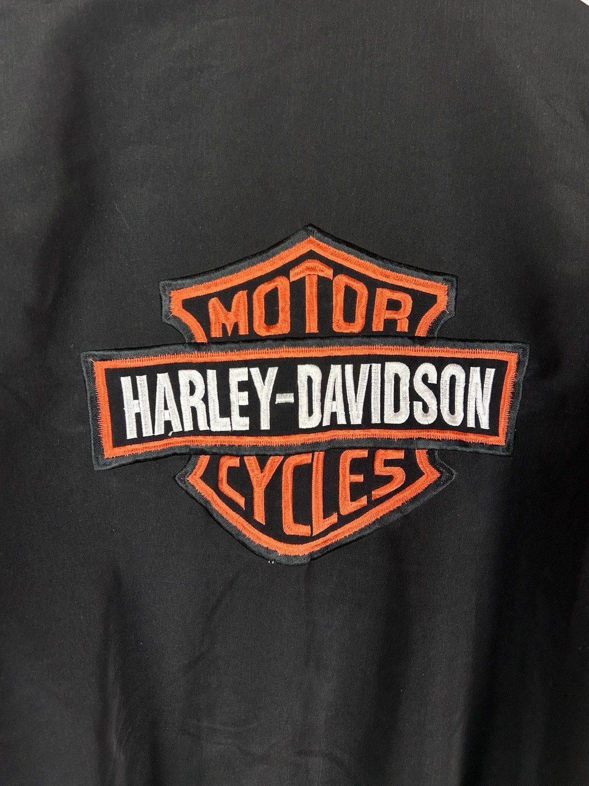 Harley Davidson Vintage Harley Davidson Embroideries Racing Bomber Jacket Size US XL / EU 56 / 4 - 6 Thumbnail
